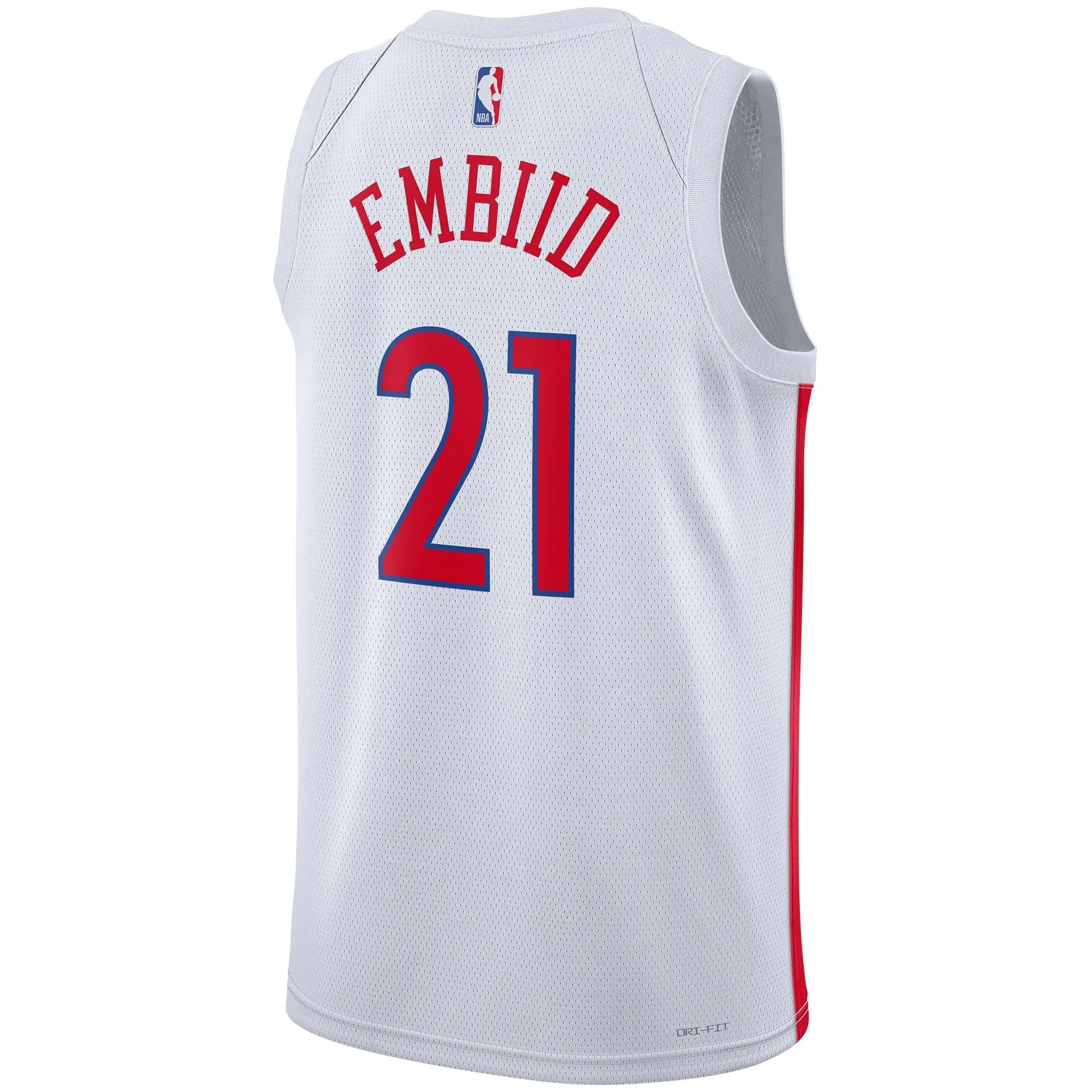 Joel Embiid Philadelphia 76ers  Unisex 2022/23 Swingman Jersey - City Edition - White