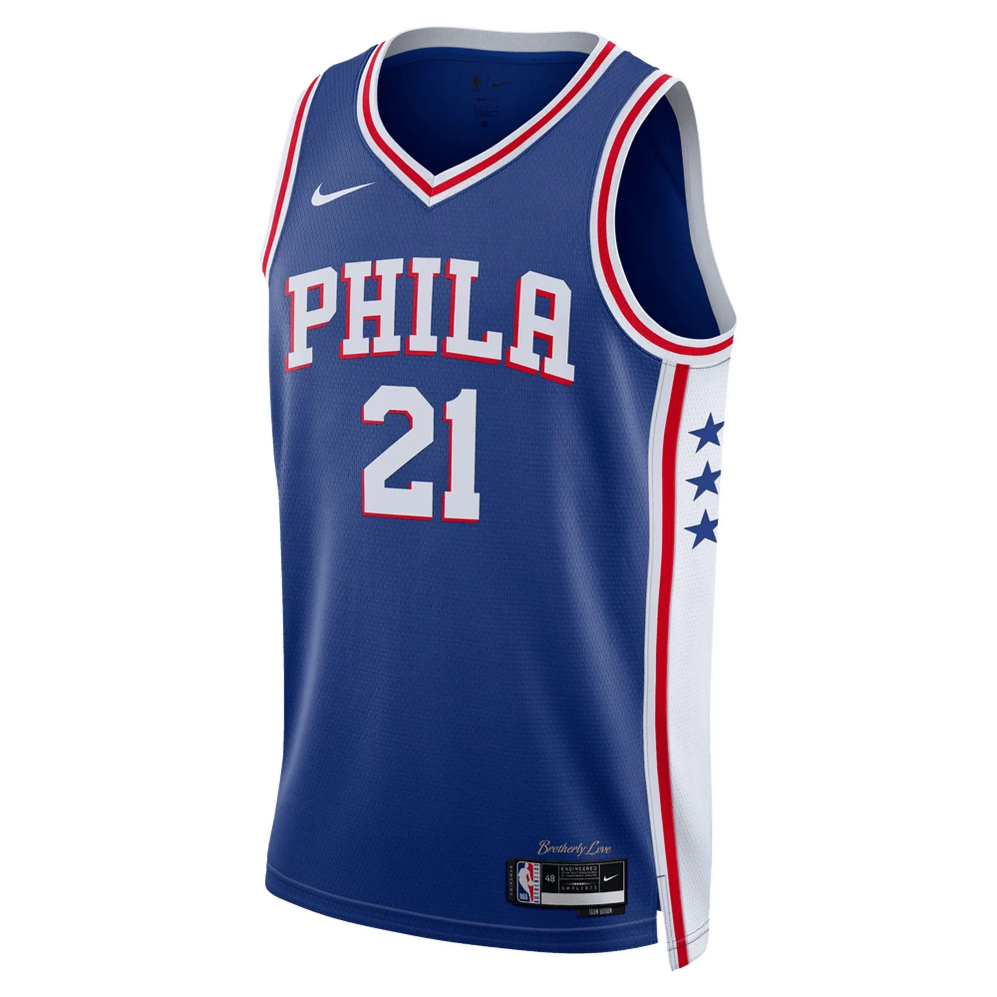 Joel Embiid Philadelphia 76ers  Unisex Swingman Jersey - Icon Edition - Royal