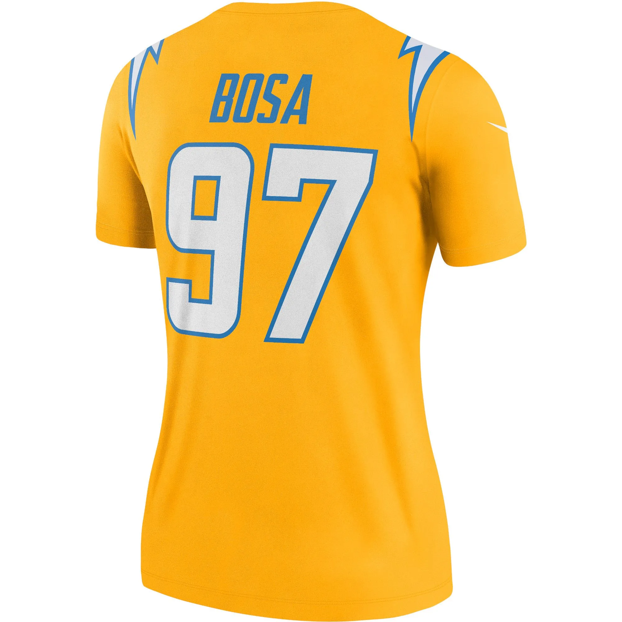 Joey Bosa Los Angeles Chargers  Women's Inverted Legend Jersey - Gold