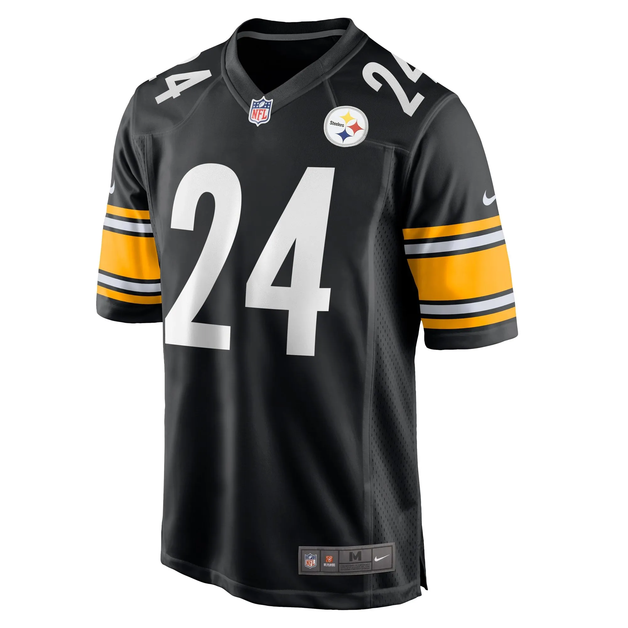 Joey Porter Jr. Pittsburgh Steelers  2023 NFL Draft Pick Game Jersey - Black