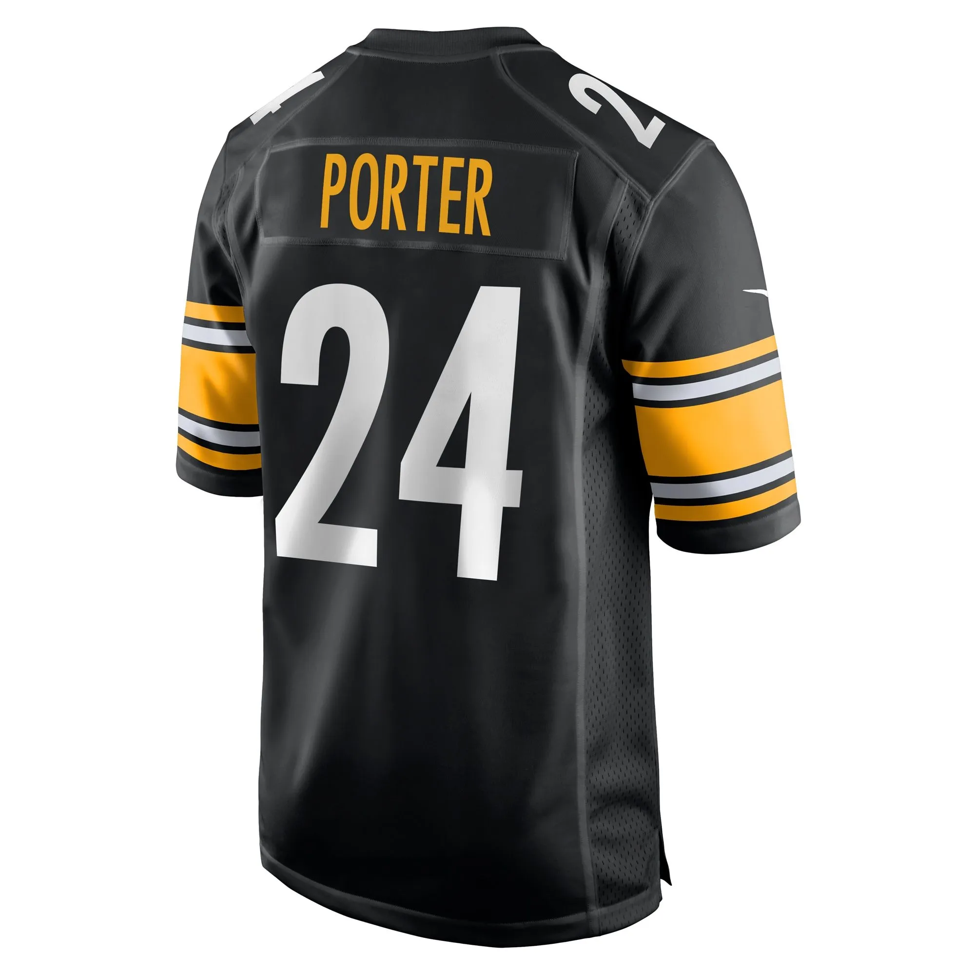 Joey Porter Jr. Pittsburgh Steelers  2023 NFL Draft Pick Game Jersey - Black