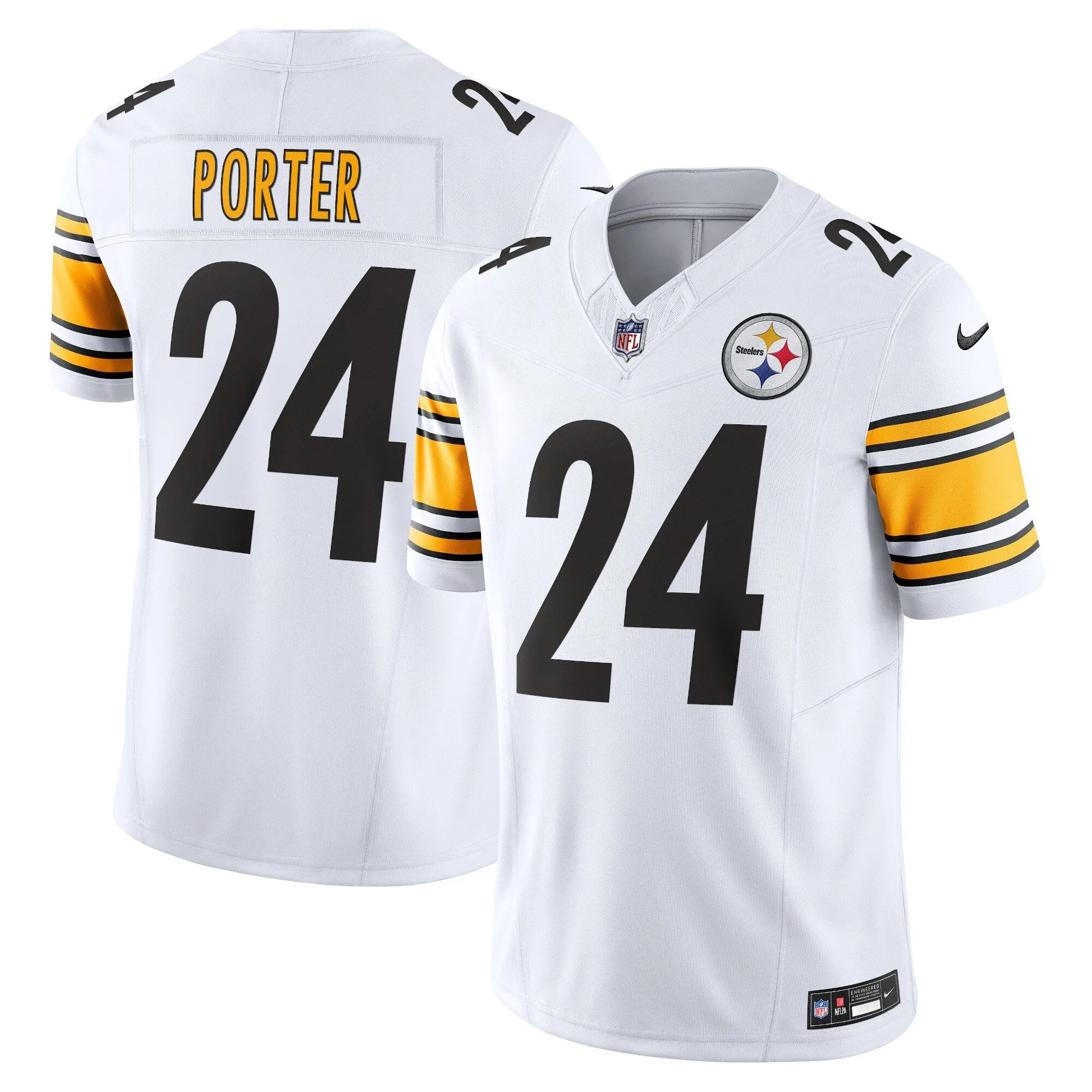 Joey Porter Jr. Pittsburgh Steelers   Vapor F.U.S.E. Limited Jersey - White