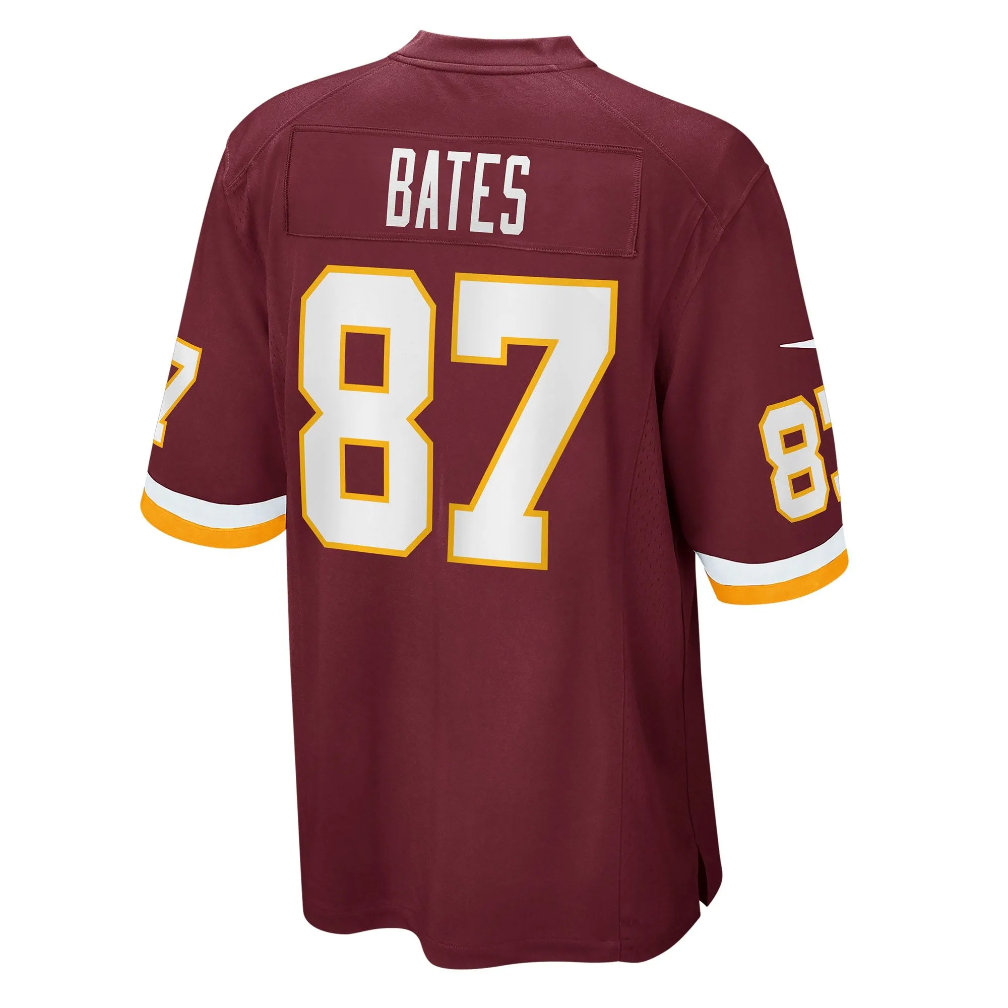 John Bates Washington Football Team  Game Jersey - Burgundy