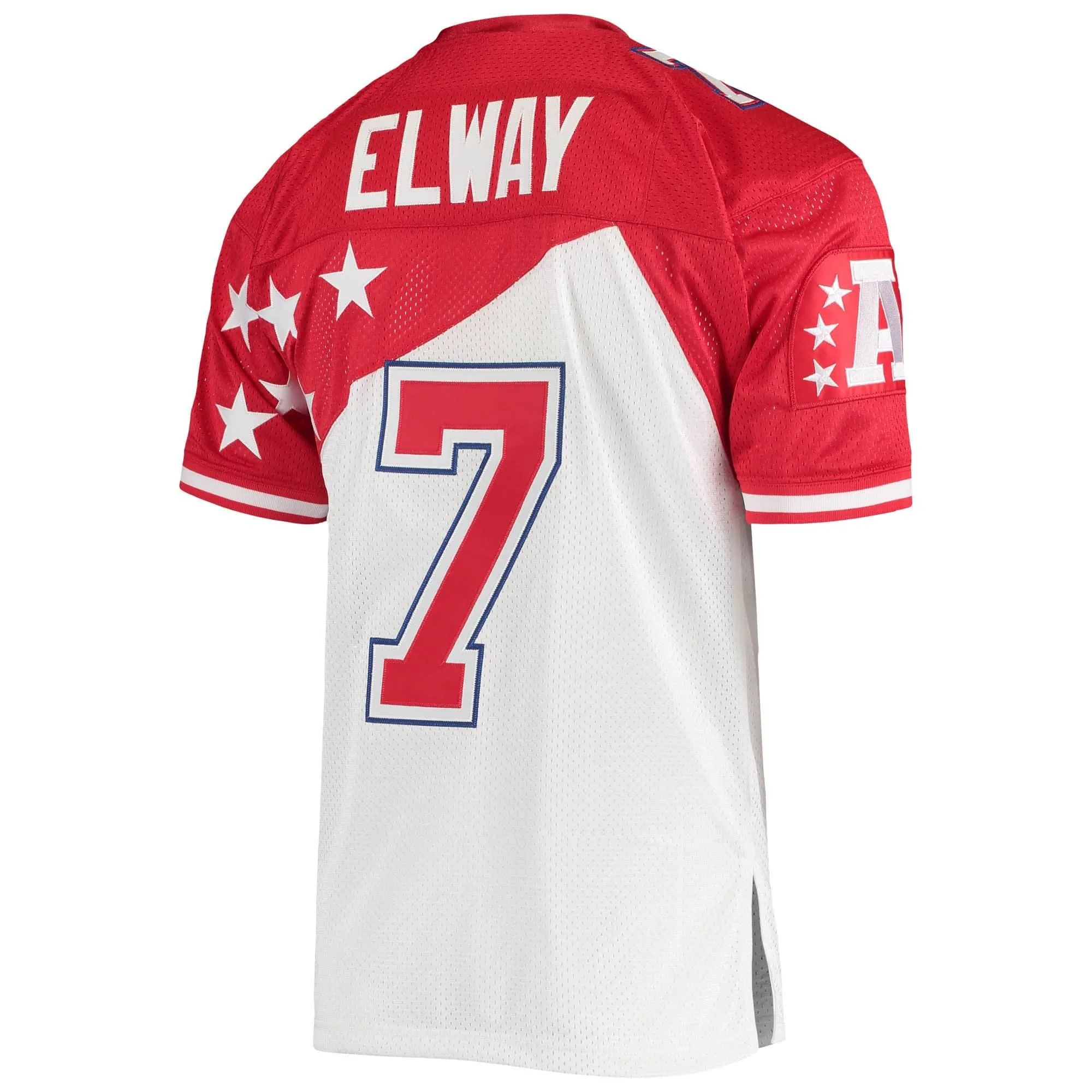 John Elway AFC Mitchell & Ness 1995 Pro Bowl  Jersey - White/Red