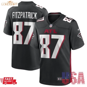 John Fitzpatrick Atlanta Falcons  Game Player Jersey   Black