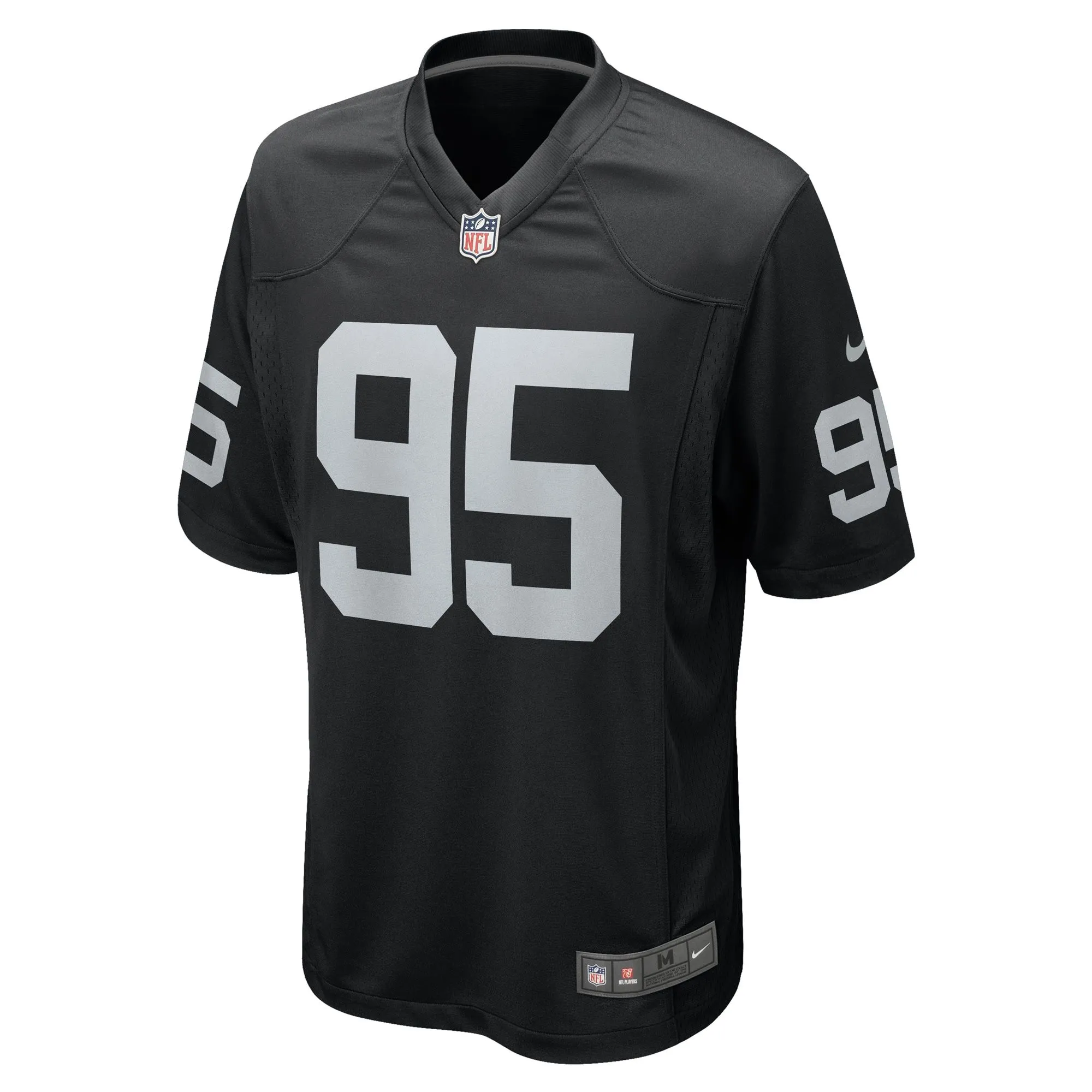 John Jenkins Las Vegas Raiders  Game Jersey - Black