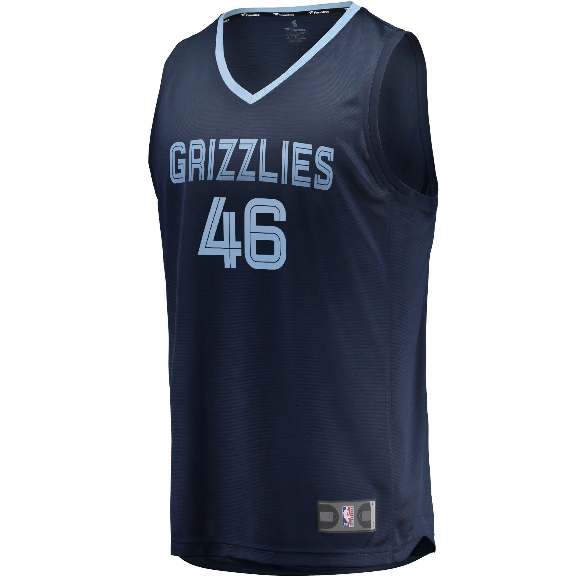 John Konchar Memphis Grizzlies Fanatics Branded Fast Break Replica Jersey Navy - Icon Edition