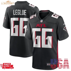 John Leglue Atlanta Falcons  Team Game Jersey    Black