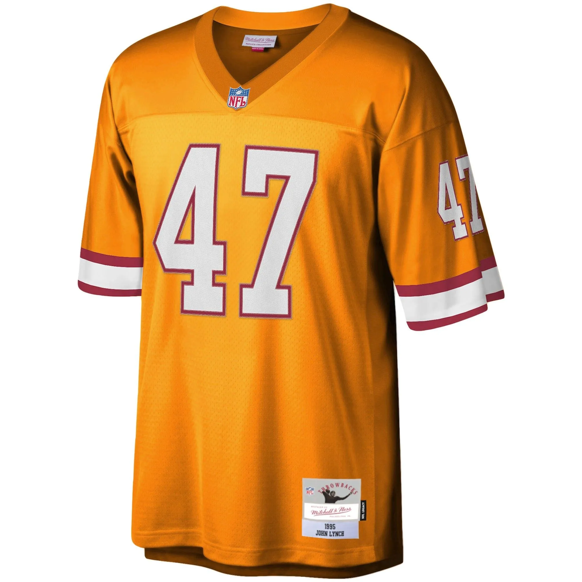 John Lynch Tampa Bay Buccaneers Mitchell & Ness Youth 1995 Retired Player Legacy Jersey - Orange