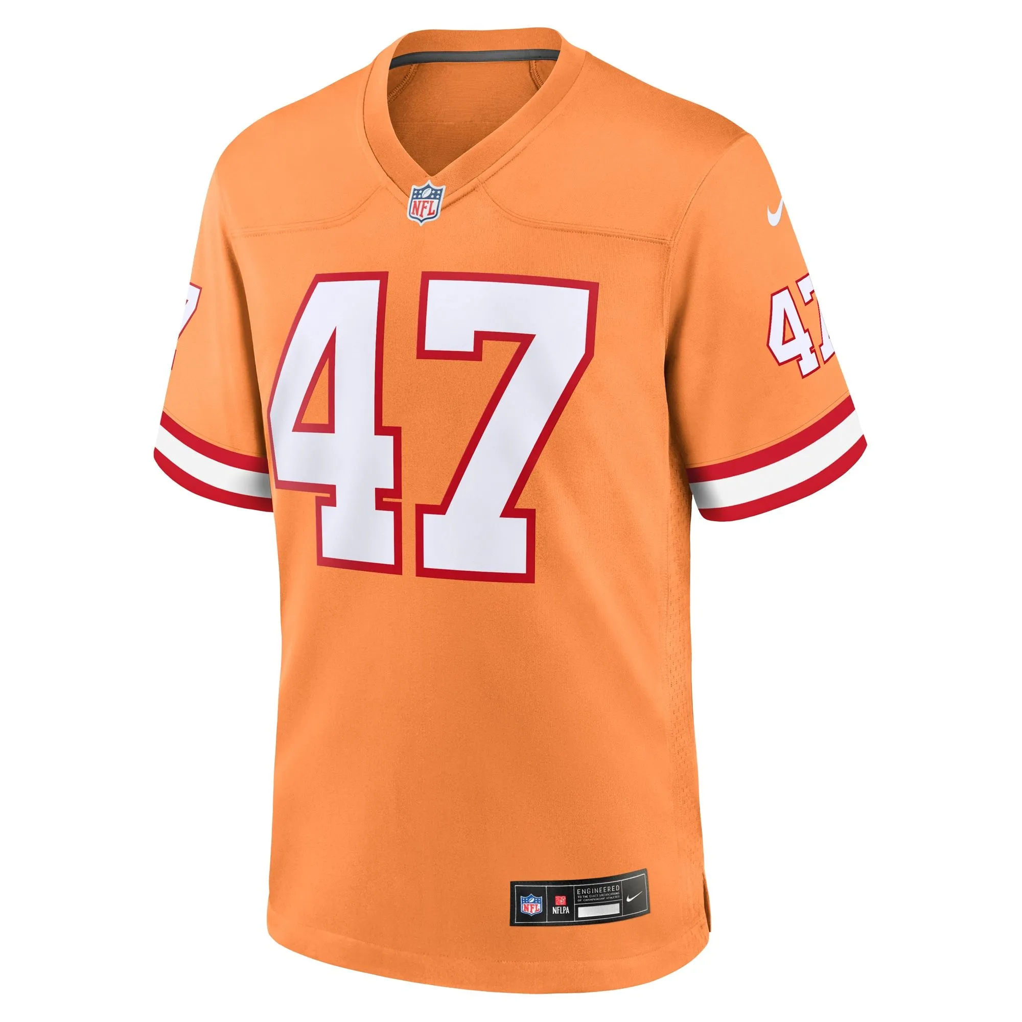 John Lynch Tampa Bay Buccaneers  Throwback Game Jersey - Orange