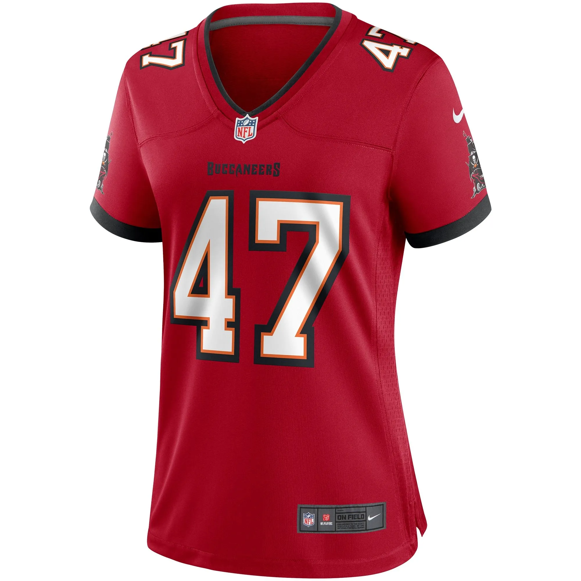 John Lynch Tampa Bay Buccaneers  Women's Game Retired Player Jersey - Red