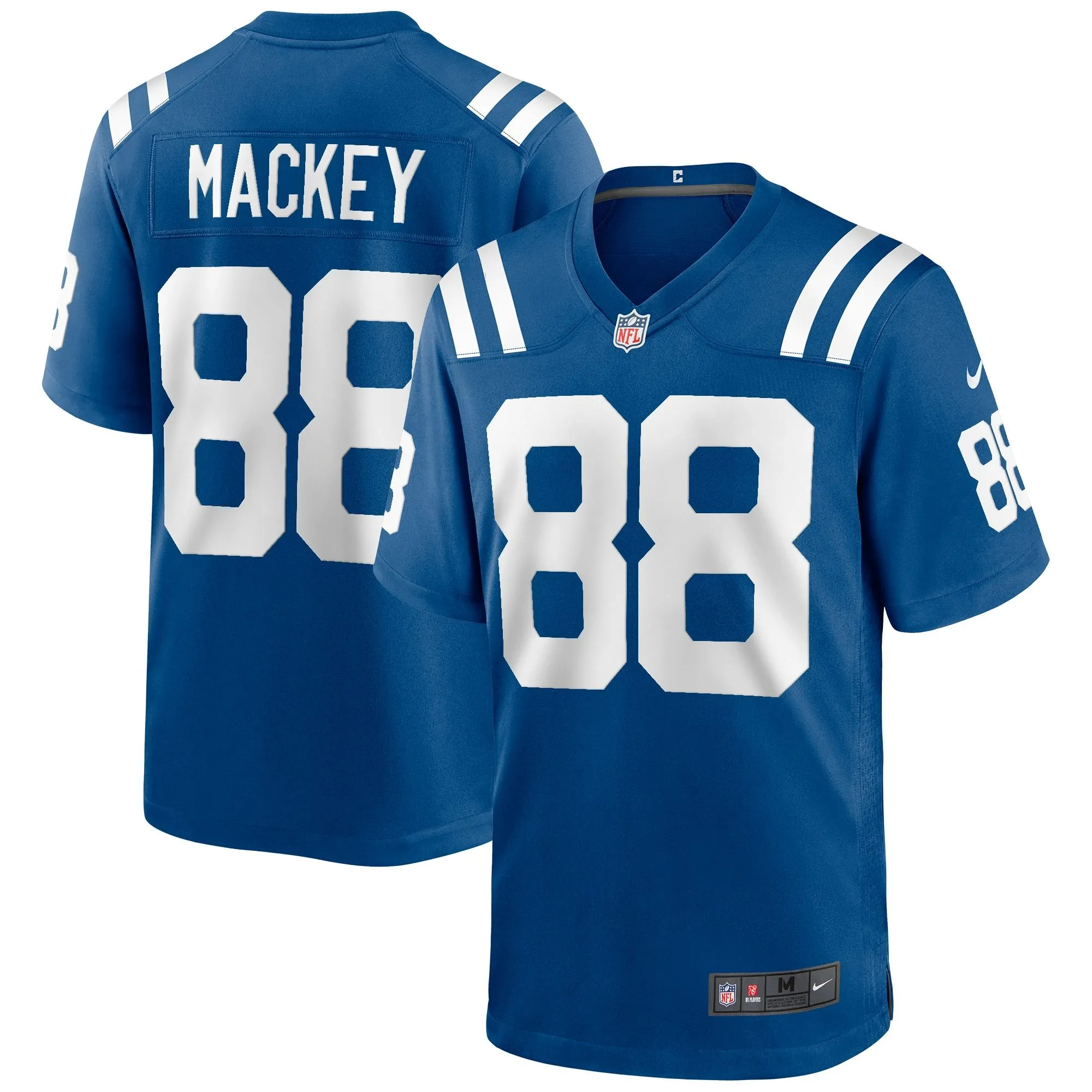 John Mackey Indianapolis Colts  Game Retired Player Jersey - Royal