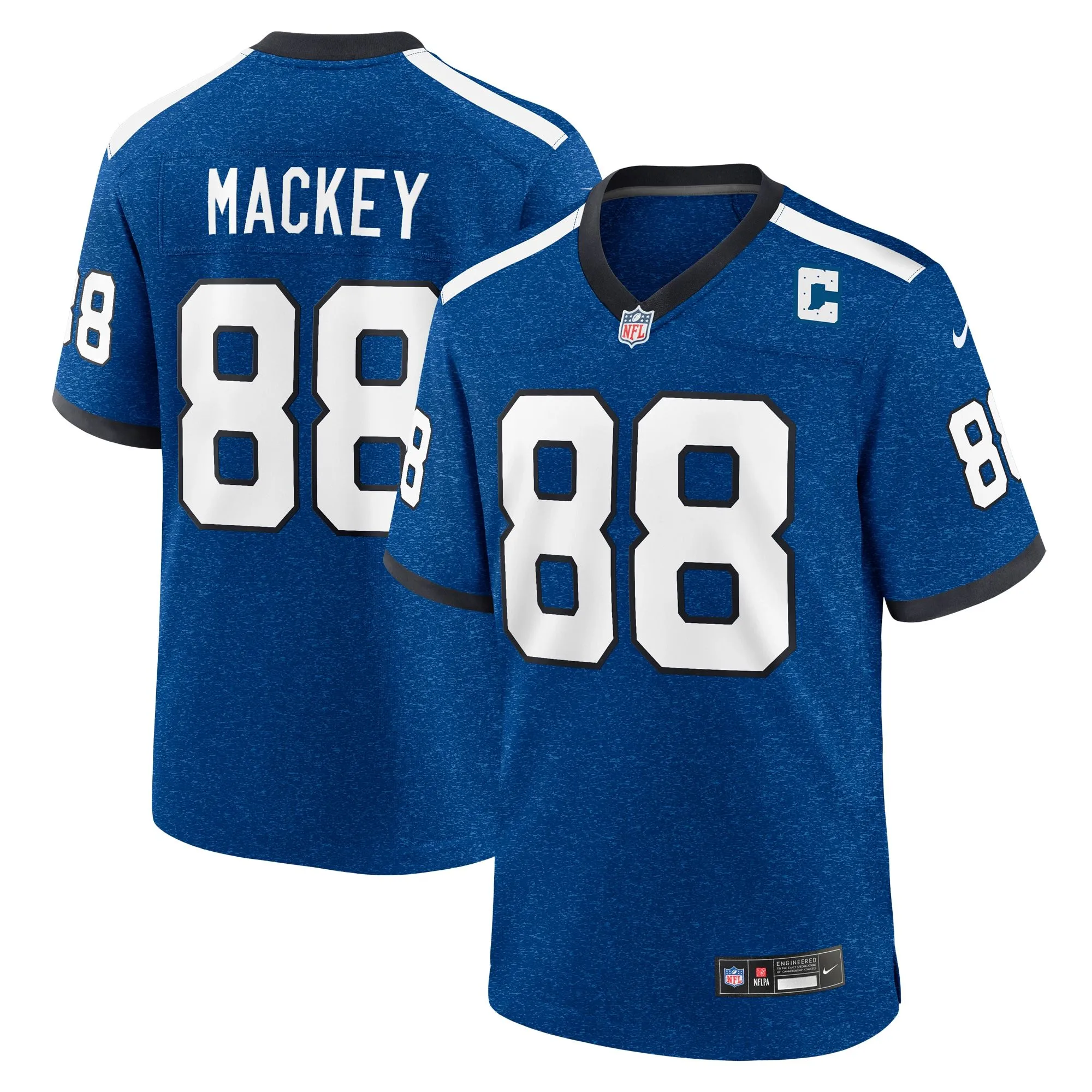 John Mackey Indianapolis Colts  Indiana Nights Alternate Game Jersey - Royal