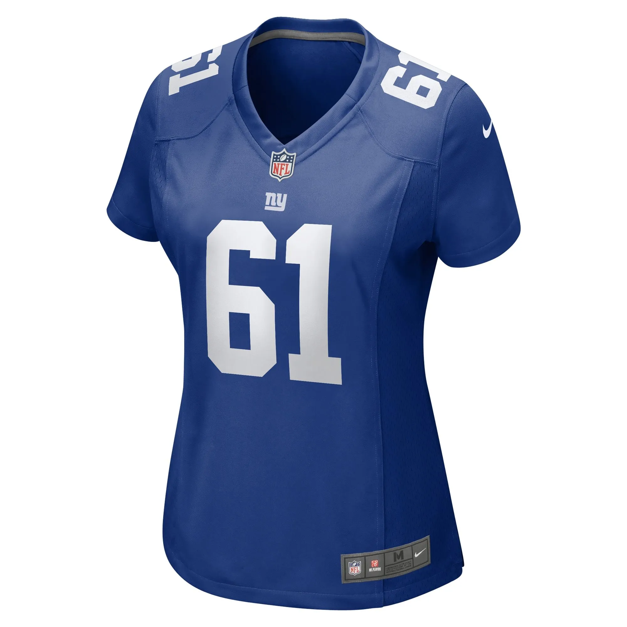 John Michael Schmitz New York Giants  Women's Team Game Jersey -  Royal