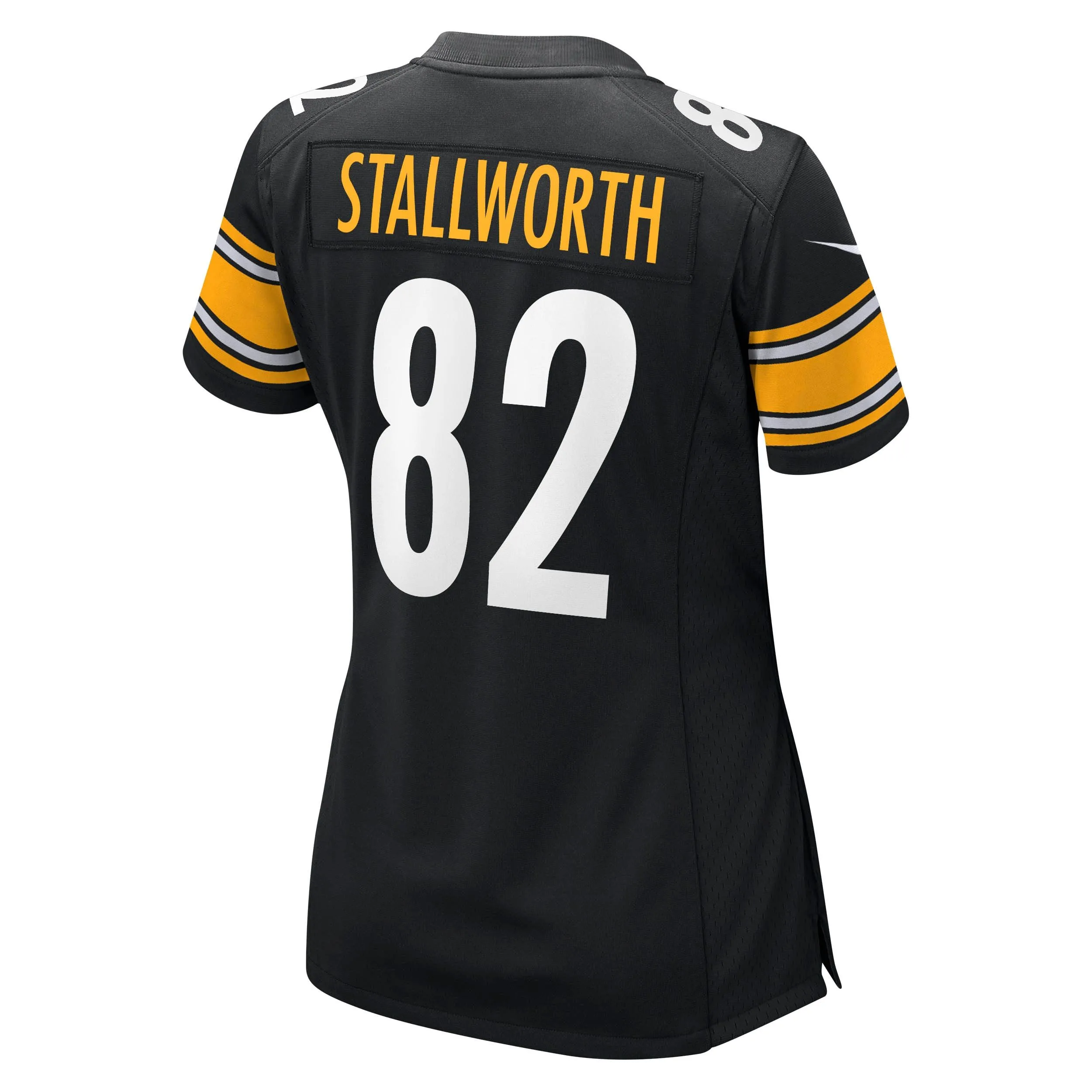 John Stallworth Pittsburgh Steelers  Women's Retired Player Jersey - Black