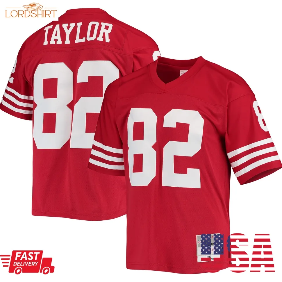 John Taylor San Francisco 49Ers Mitchell & Ness Legacy Replica Jersey   Scarlet