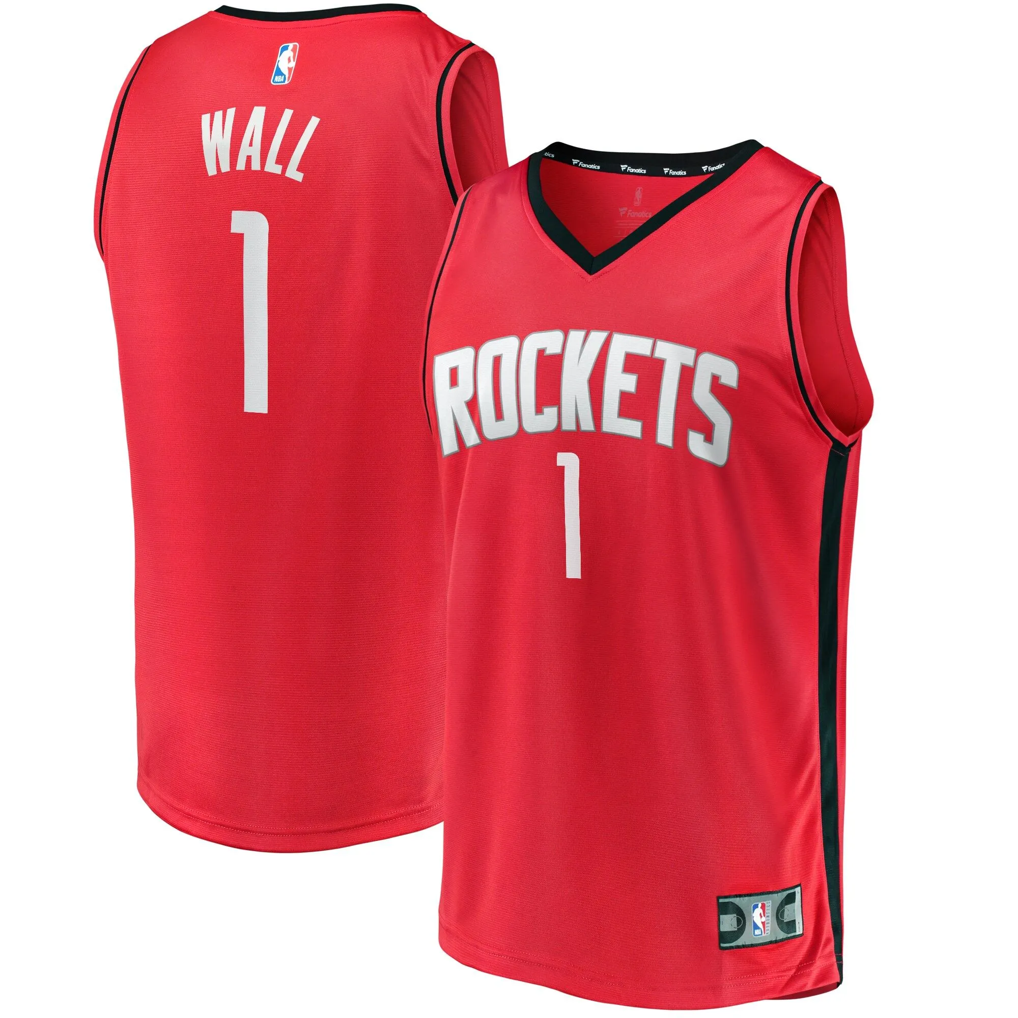 John Wall Houston Rockets Fanatics Branded Youth Fast Break Replica Jersey Red - Icon Edition