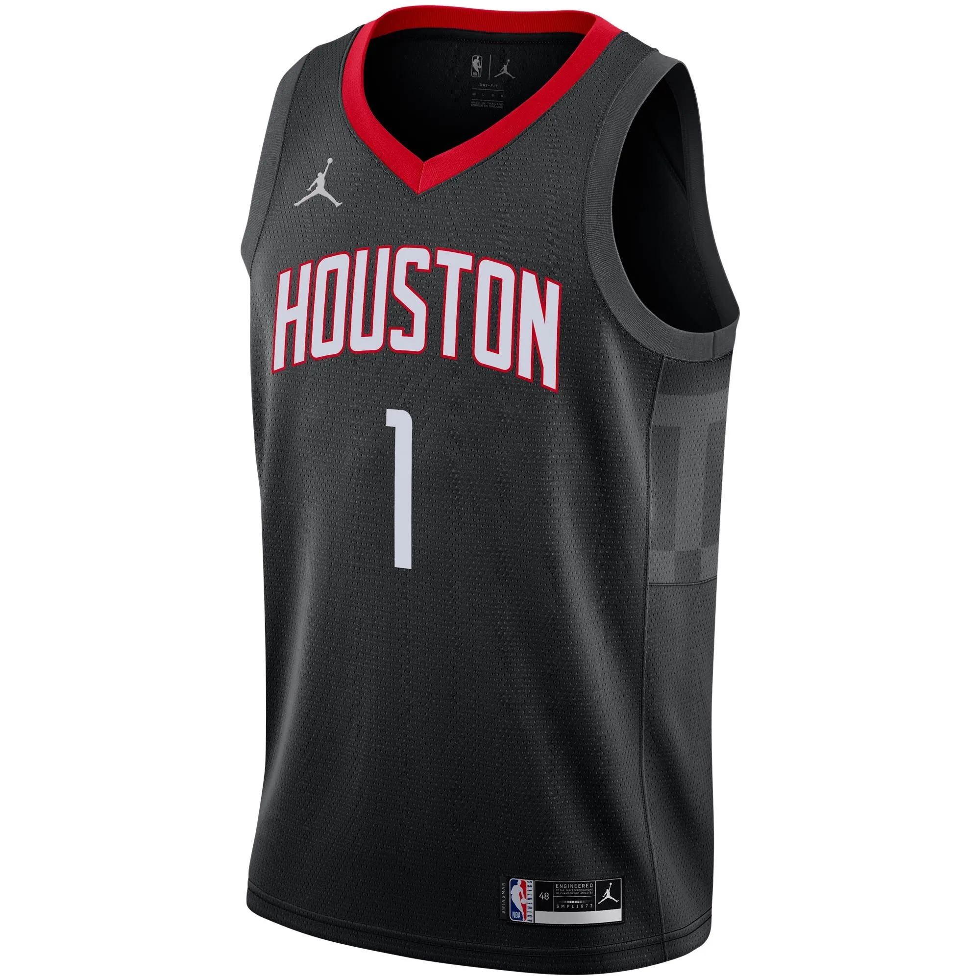 John Wall Houston Rockets Jordan Brand 2020/21 Swingman Jersey - Statement Edition - Black