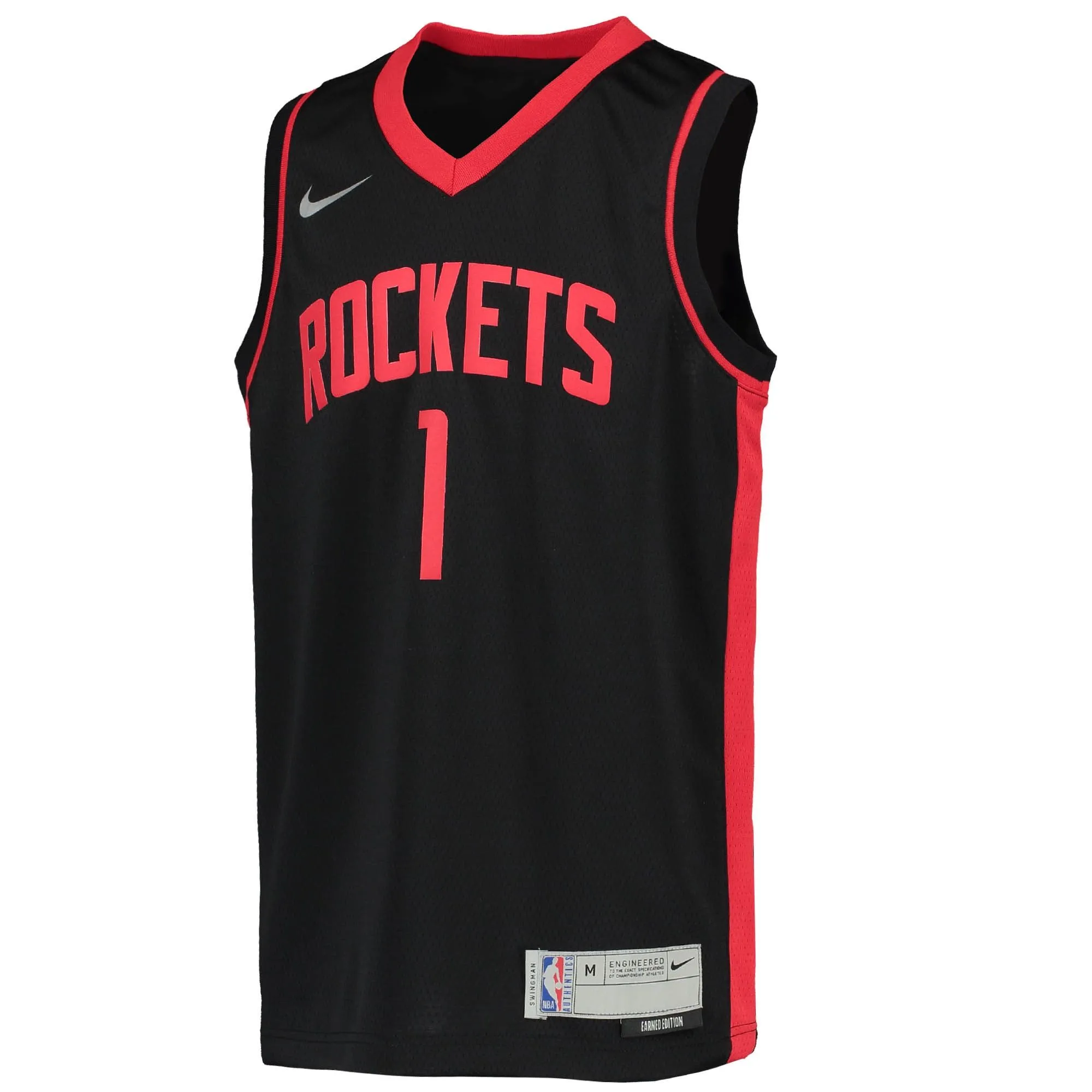 John Wall Houston Rockets  Youth 2020/21 Swingman Player Jersey - Earned Edition - Black