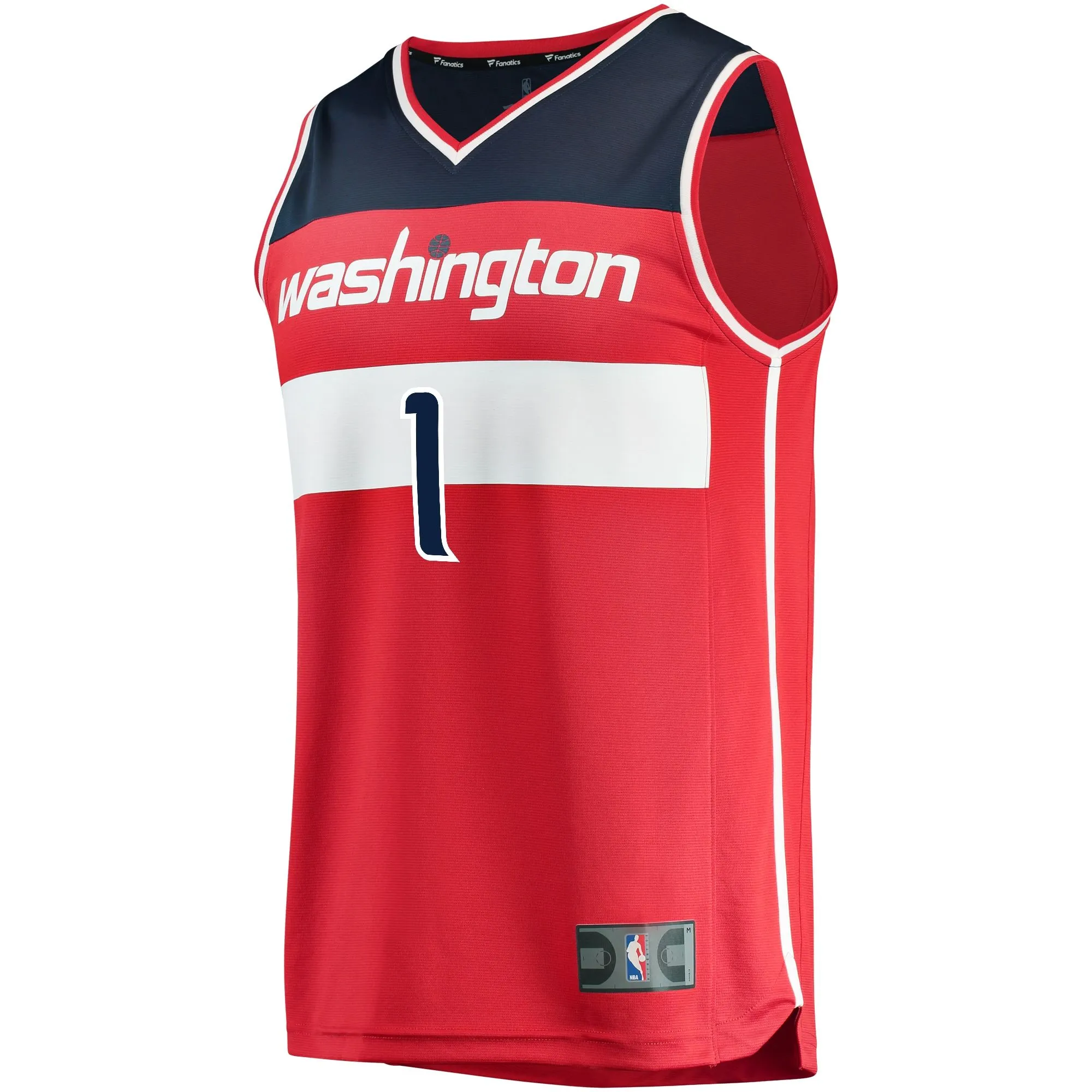 Johnny Davis Washington Wizards Fanatics Branded Fast Break Replica Player Jersey Icon - Edition - Red