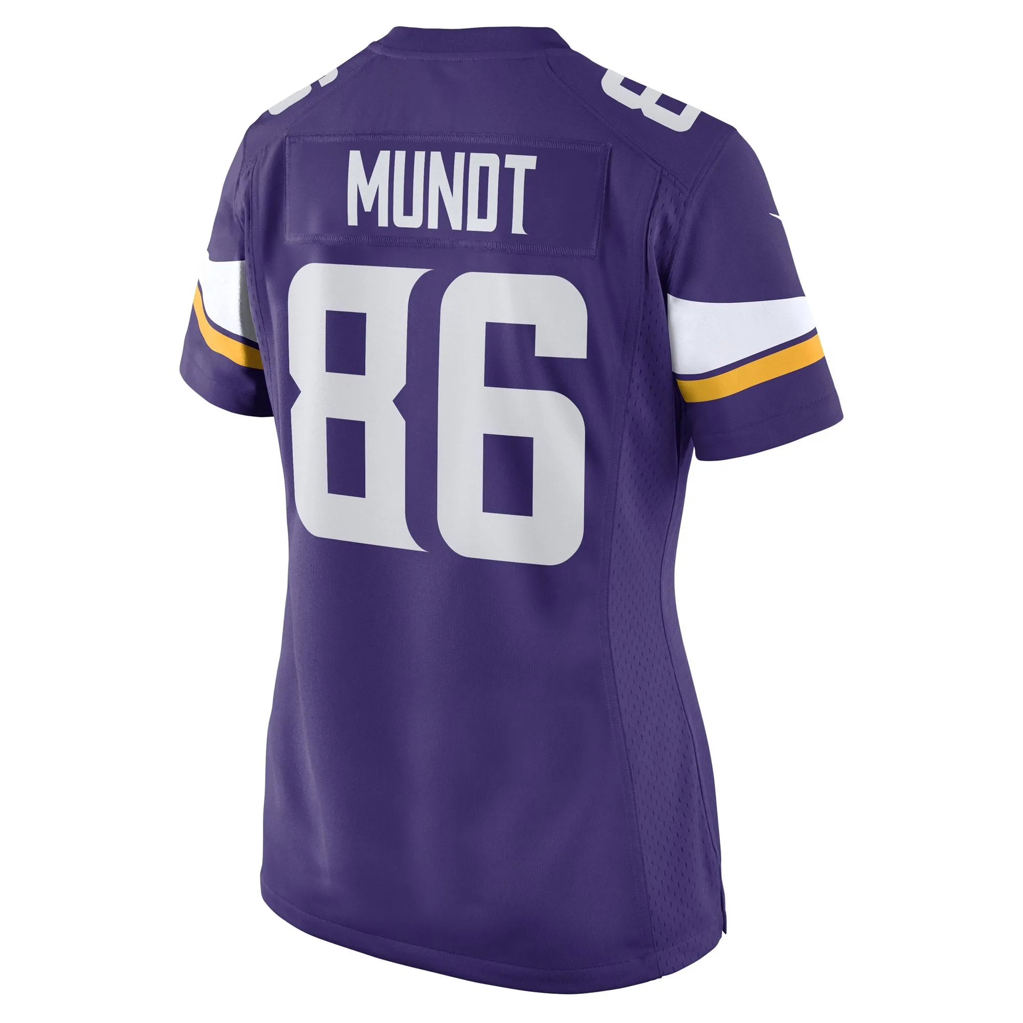 Johnny Mundt Minnesota Vikings  Women's Game Player Jersey - Purple