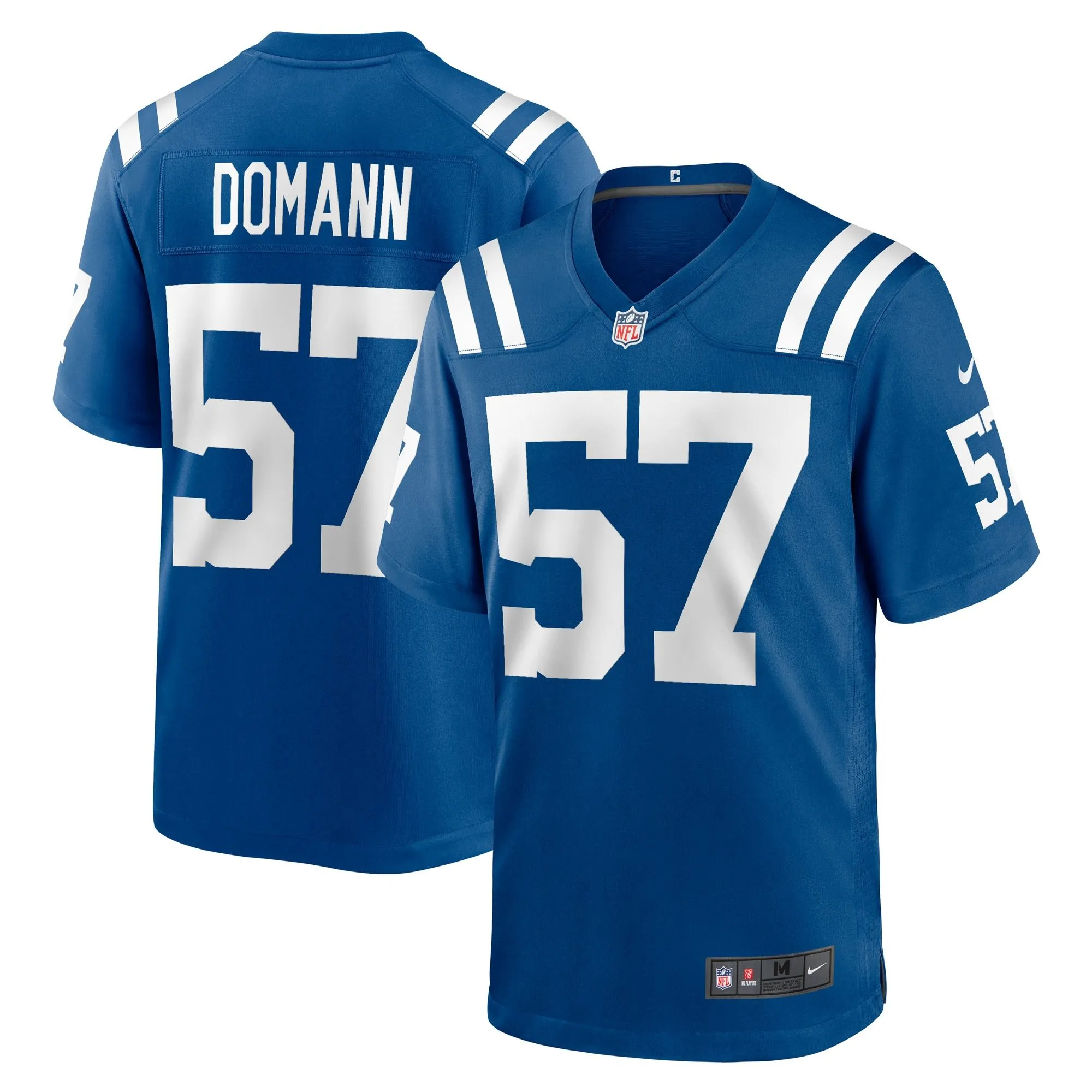 JoJo Domann Indianapolis Colts  Game Player Jersey - Royal