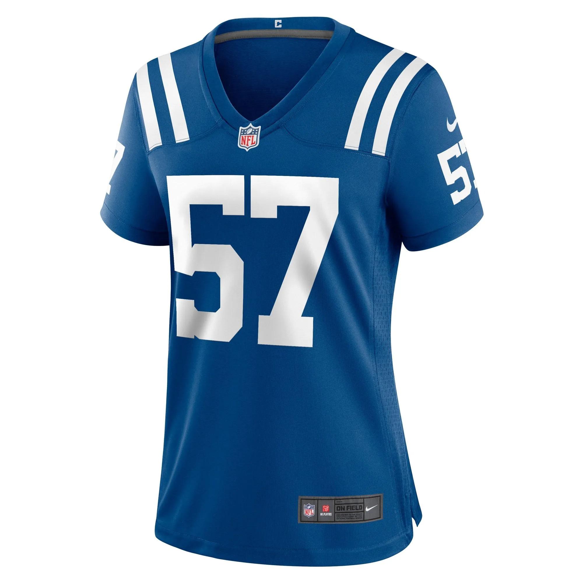 JoJo Domann Indianapolis Colts  Women's Game Player Jersey - Royal