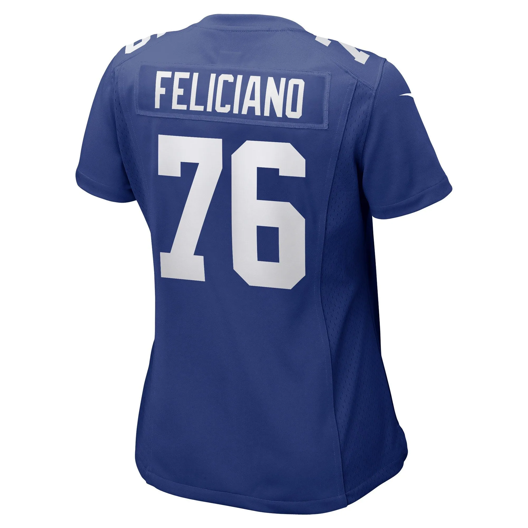 Jon Feliciano New York Giants  Women's Game Player Jersey - Royal