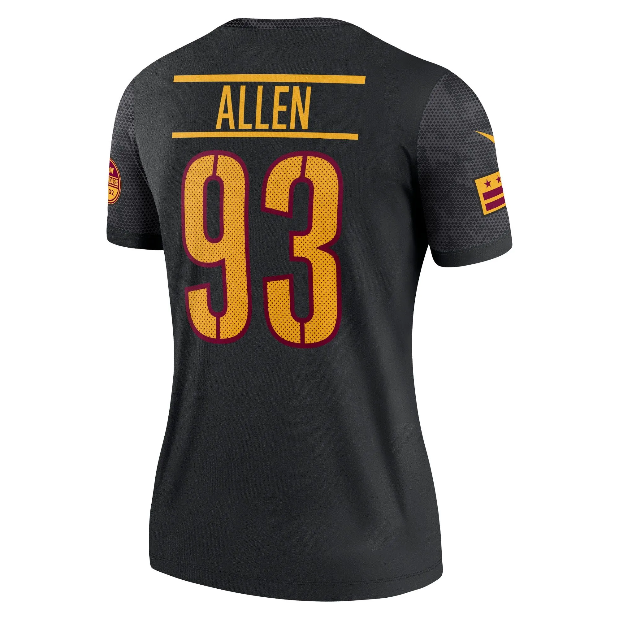 Jonathan Allen Washington Commanders  Women's Alternate Legend Jersey - Black