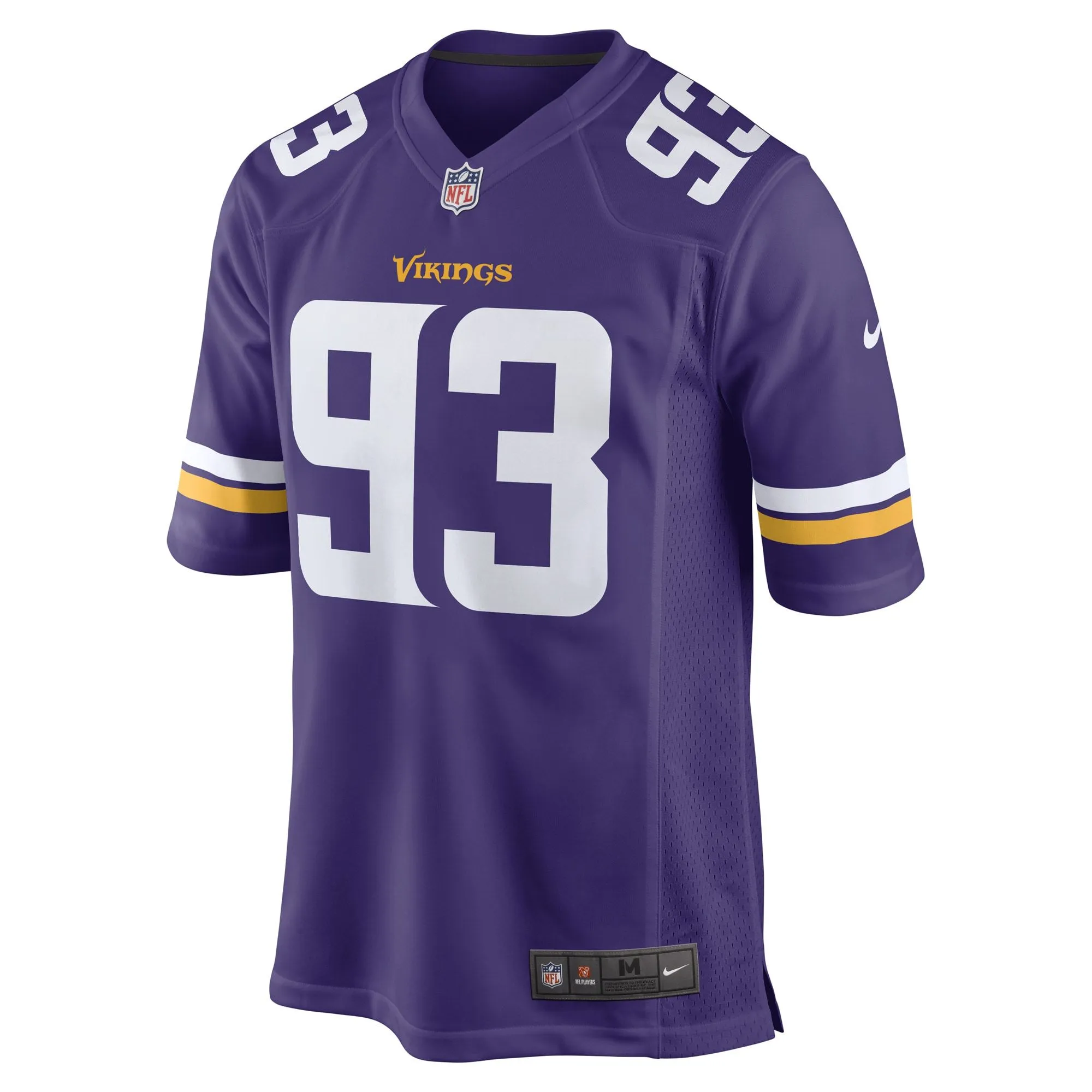 Jonathan Bullard Minnesota Vikings  Game Player Jersey - Purple