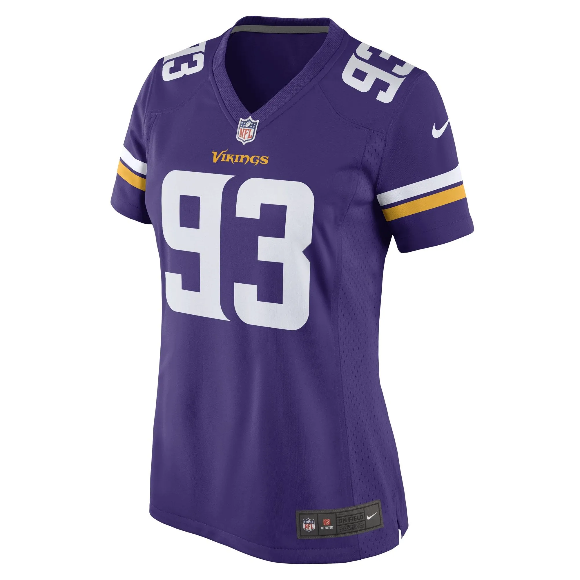 Jonathan Bullard Minnesota Vikings  Women's Game Player Jersey - Purple