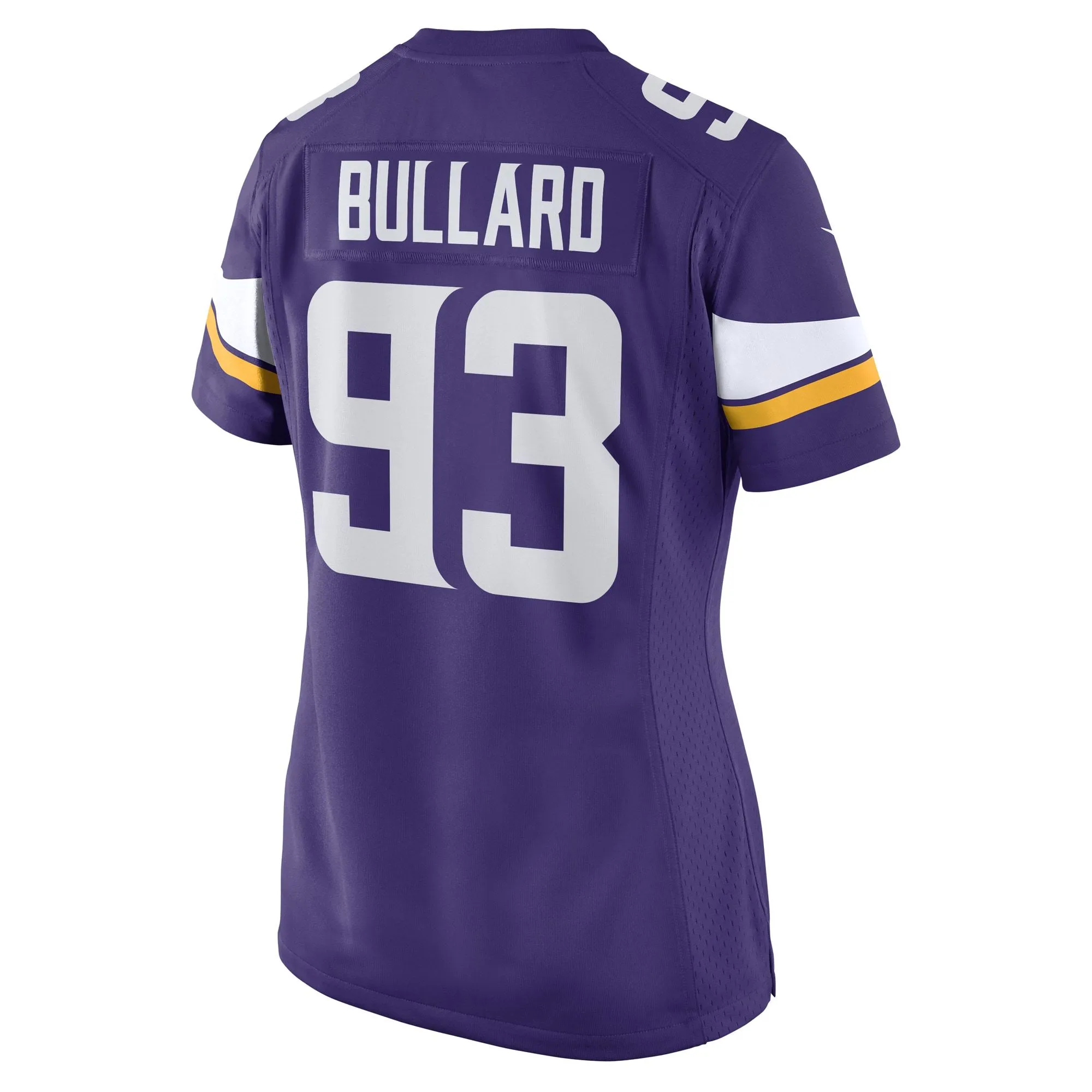 Jonathan Bullard Minnesota Vikings  Women's Game Player Jersey - Purple