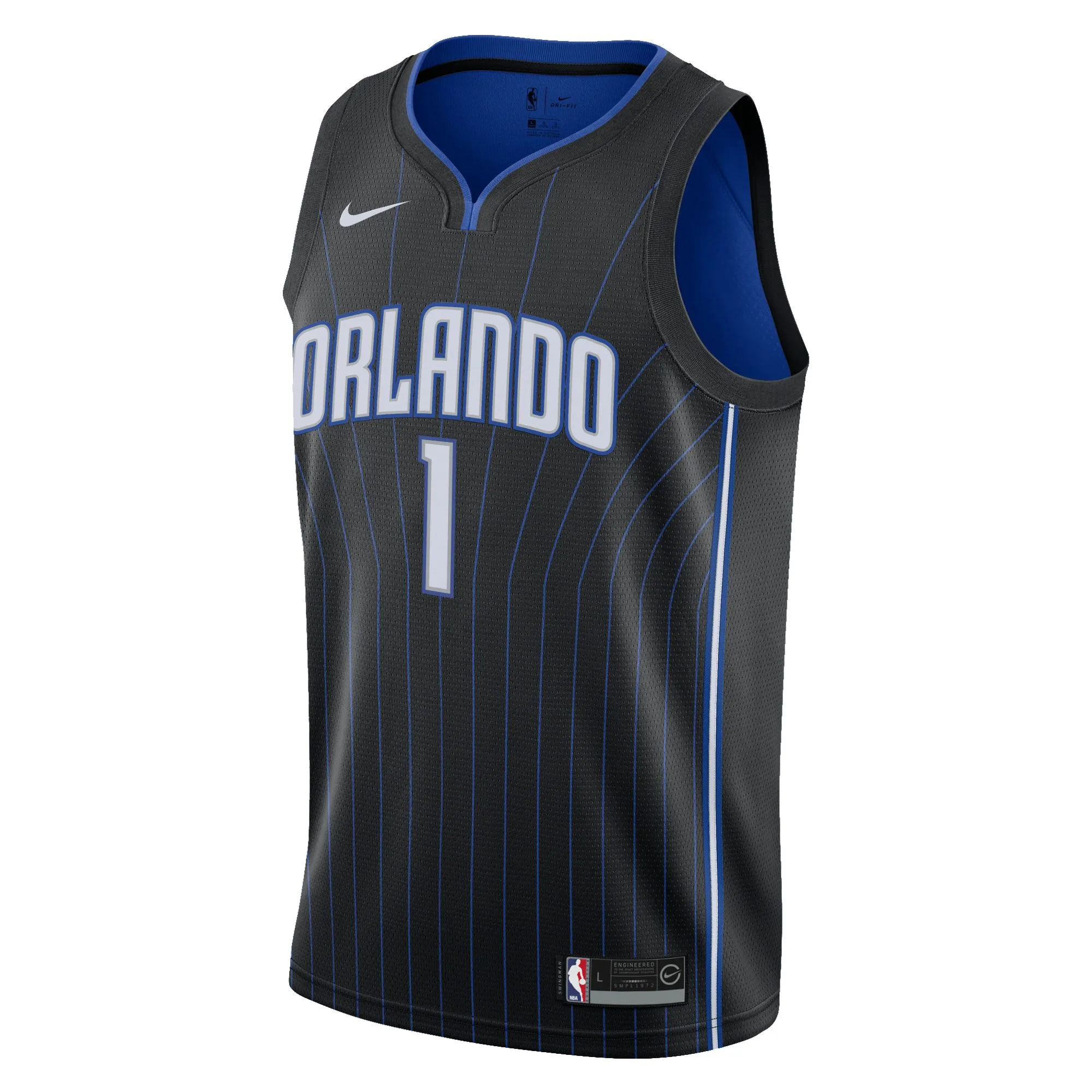 Jonathan Isaac Orlando Magic  Youth Swingman Jersey - Icon Edition - Black