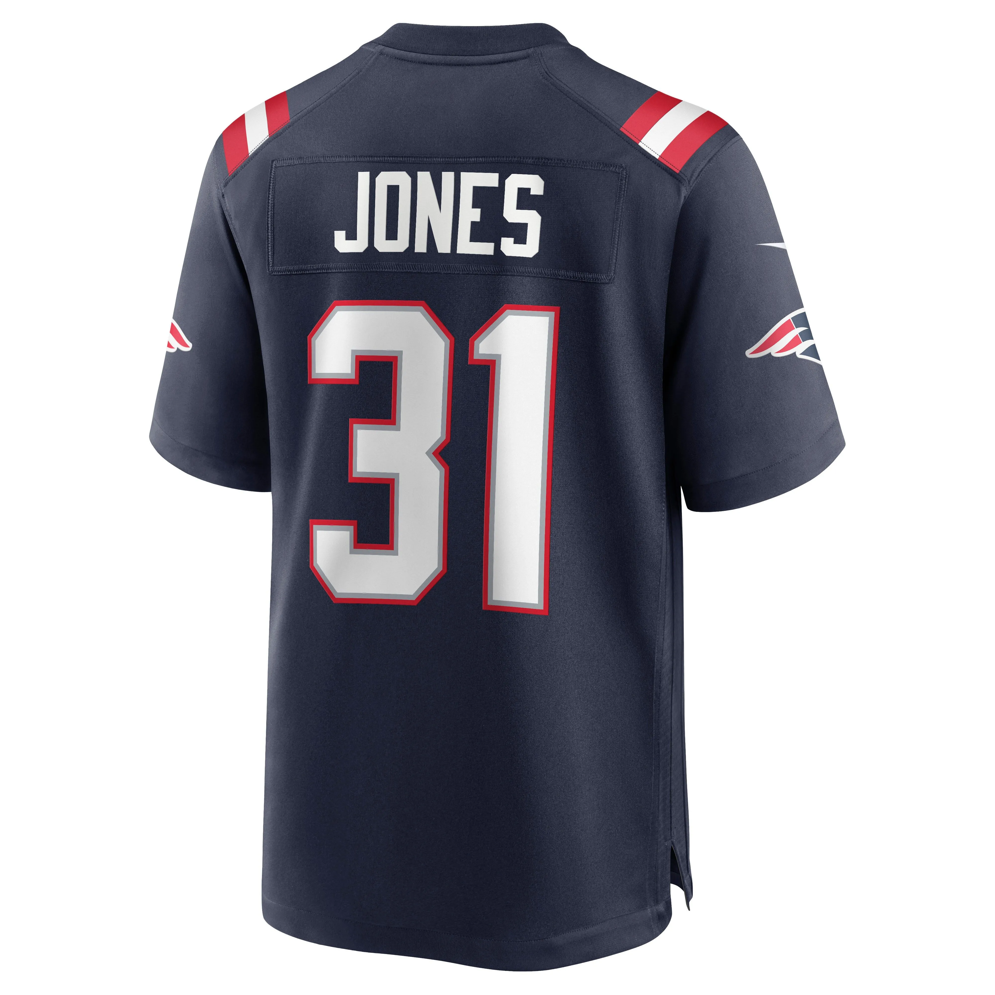 Jonathan Jones New England Patriots  Game Jersey - Navy