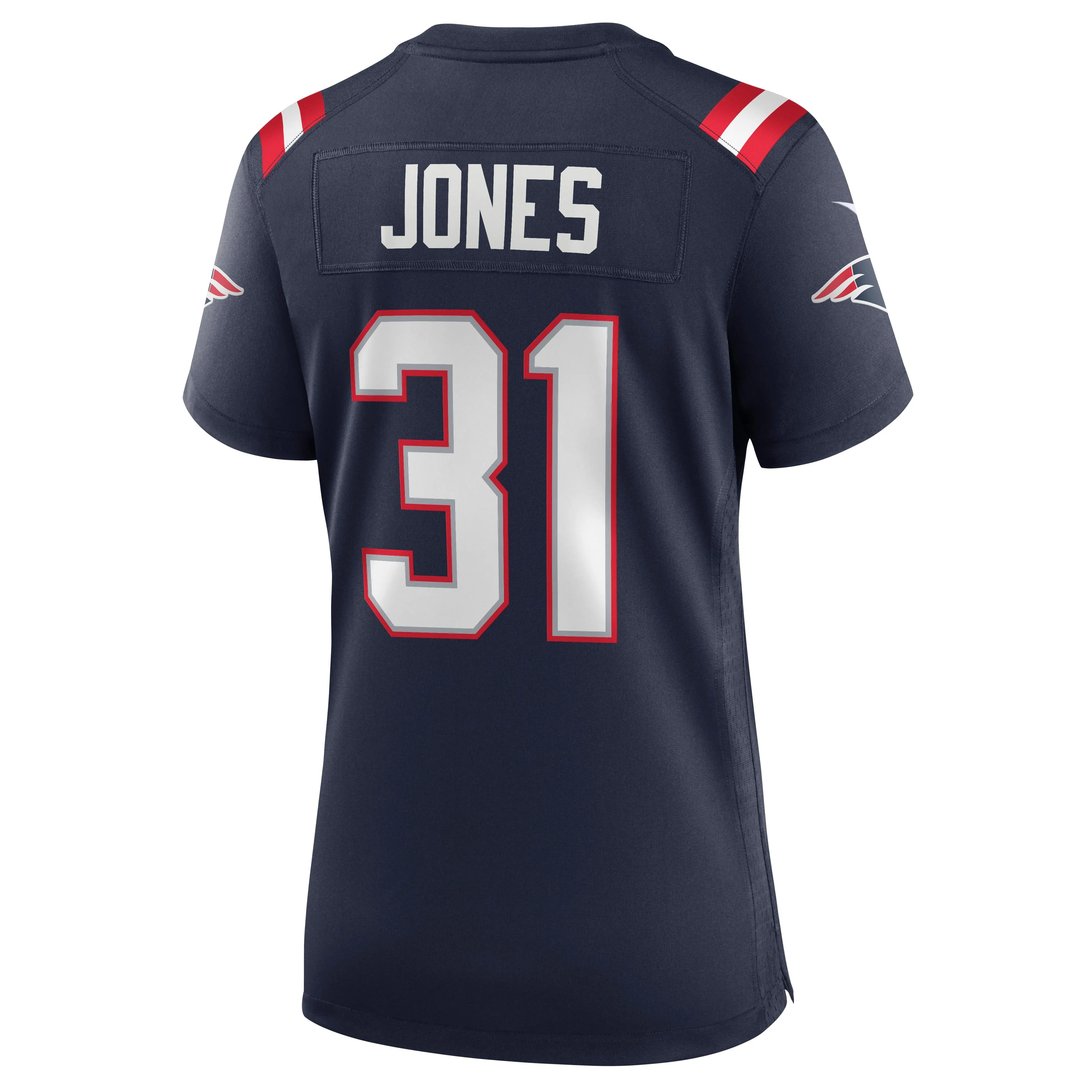 Jonathan Jones New England Patriots  Women's Game Jersey - Navy