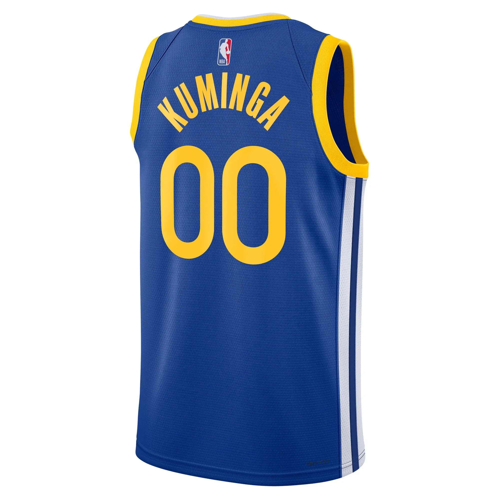 Jonathan Kuminga Golden State Warriors  Unisex Swingman Badge Player Jersey - Icon Edition - Royal