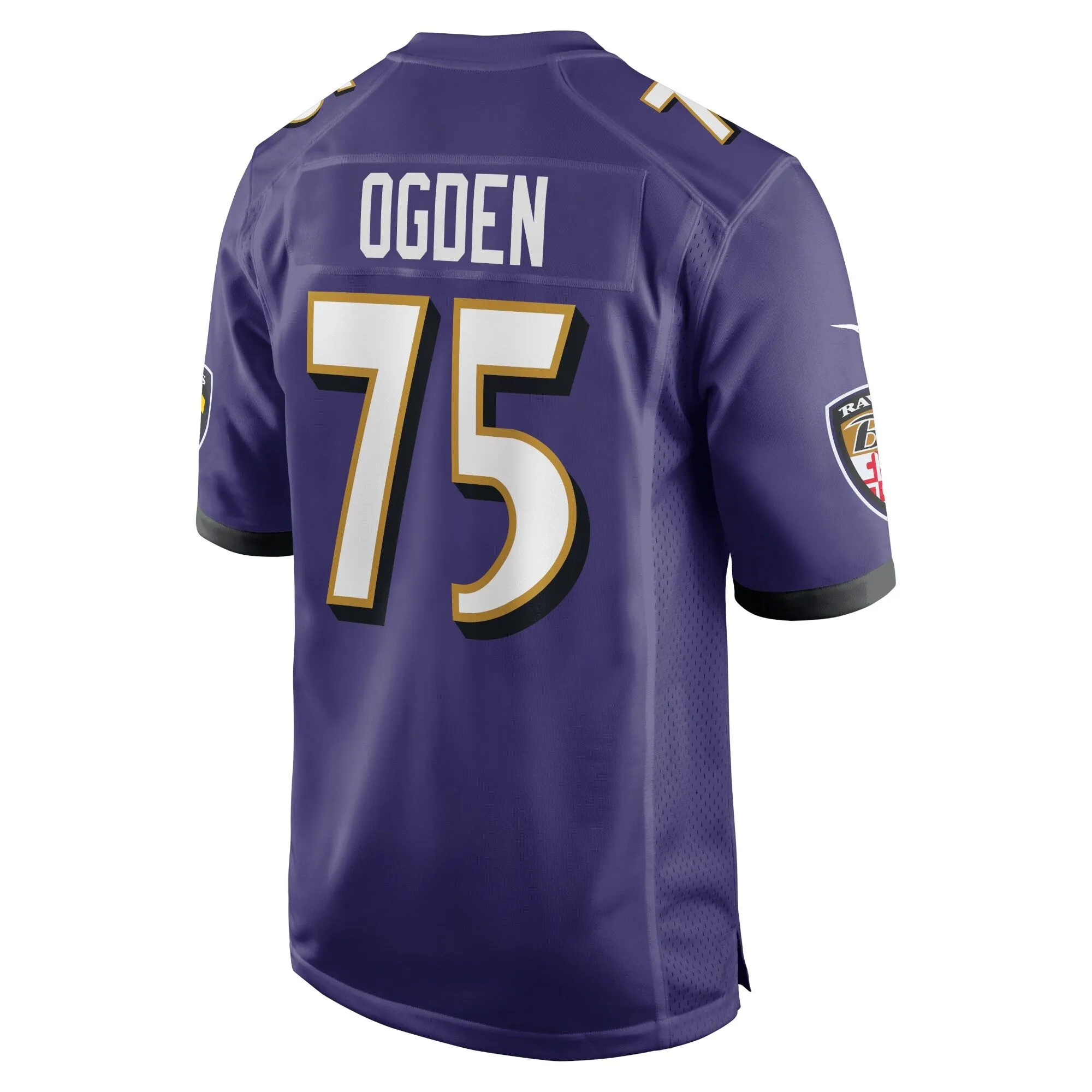 Jonathan Ogden Baltimore Ravens  Retired Player Game Jersey - Purple