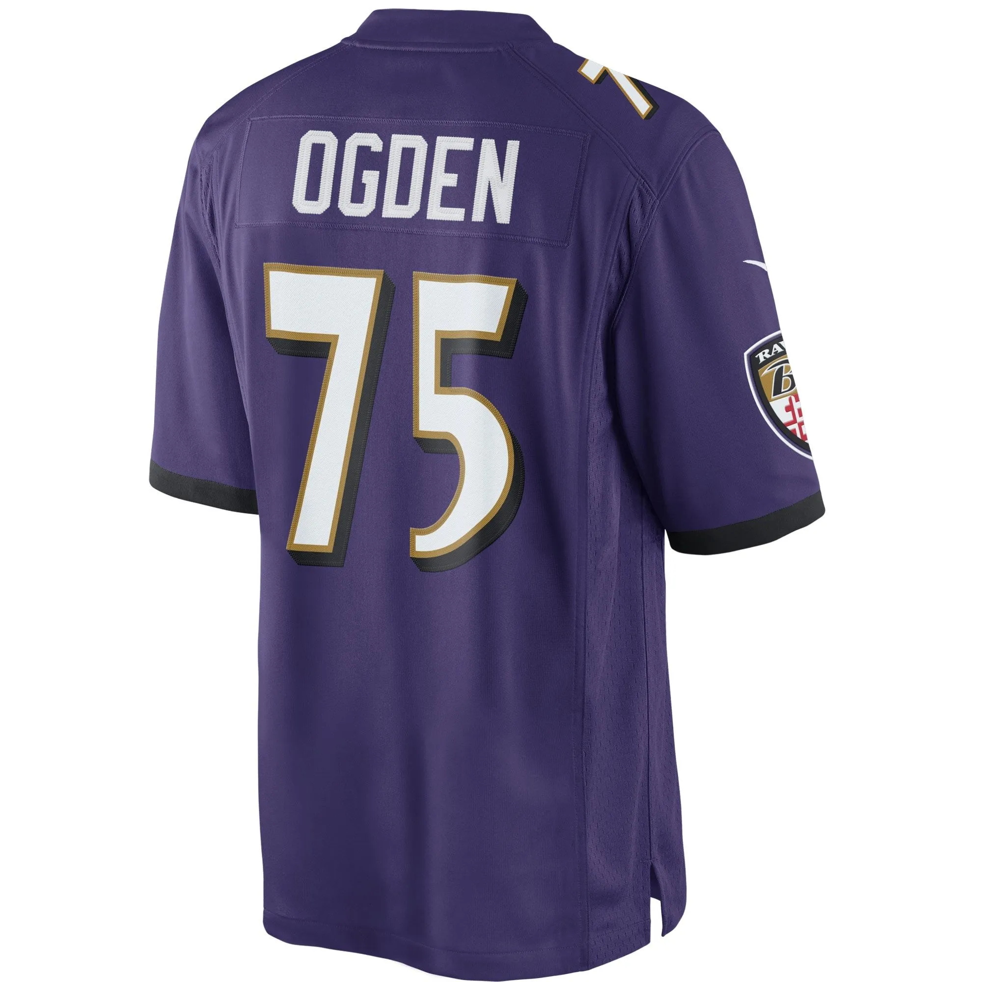 Jonathan Ogden Baltimore Ravens  Retired Player Limited Jersey - Purple