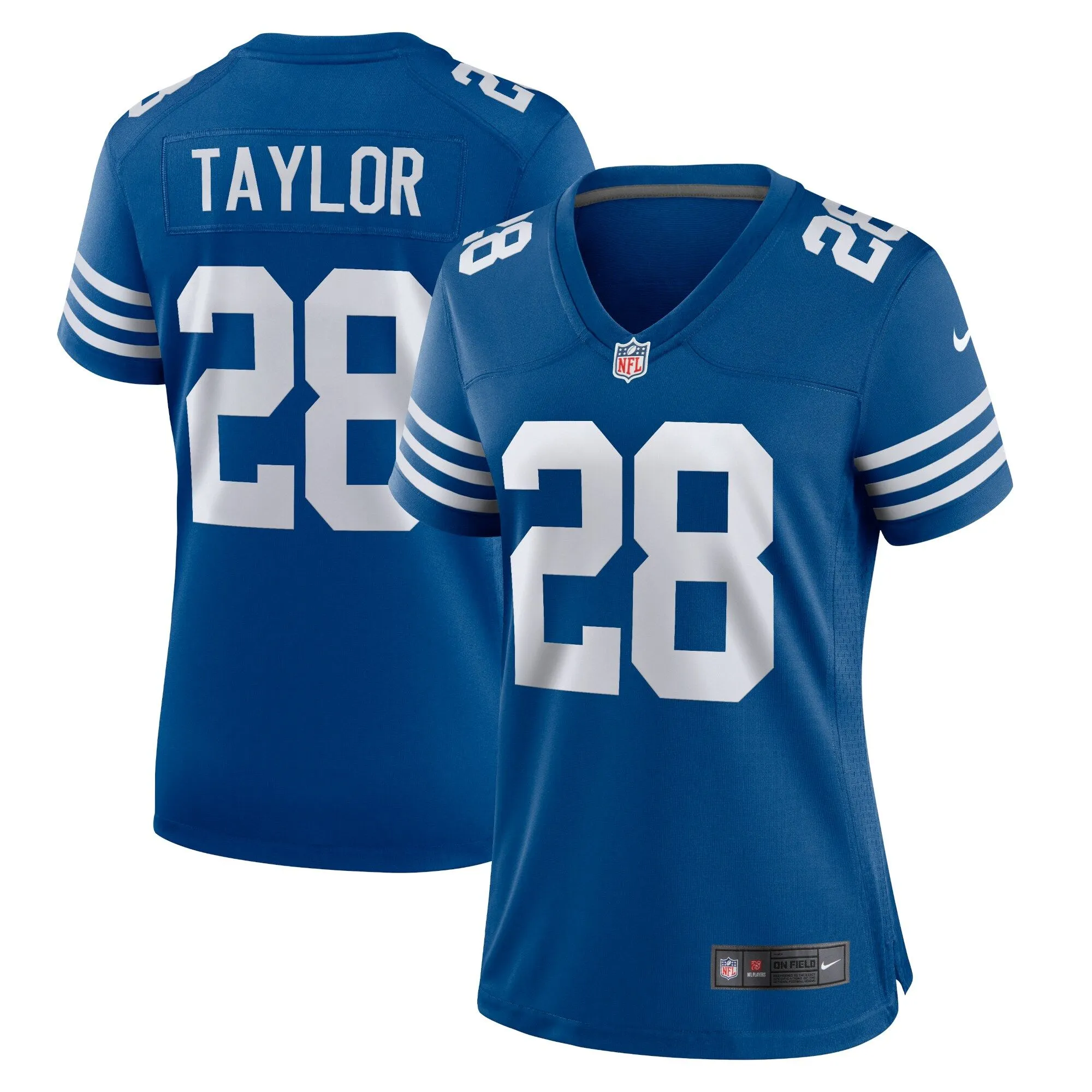 Jonathan Taylor Indianapolis Colts  Women's Alternate Game Jersey - Royal