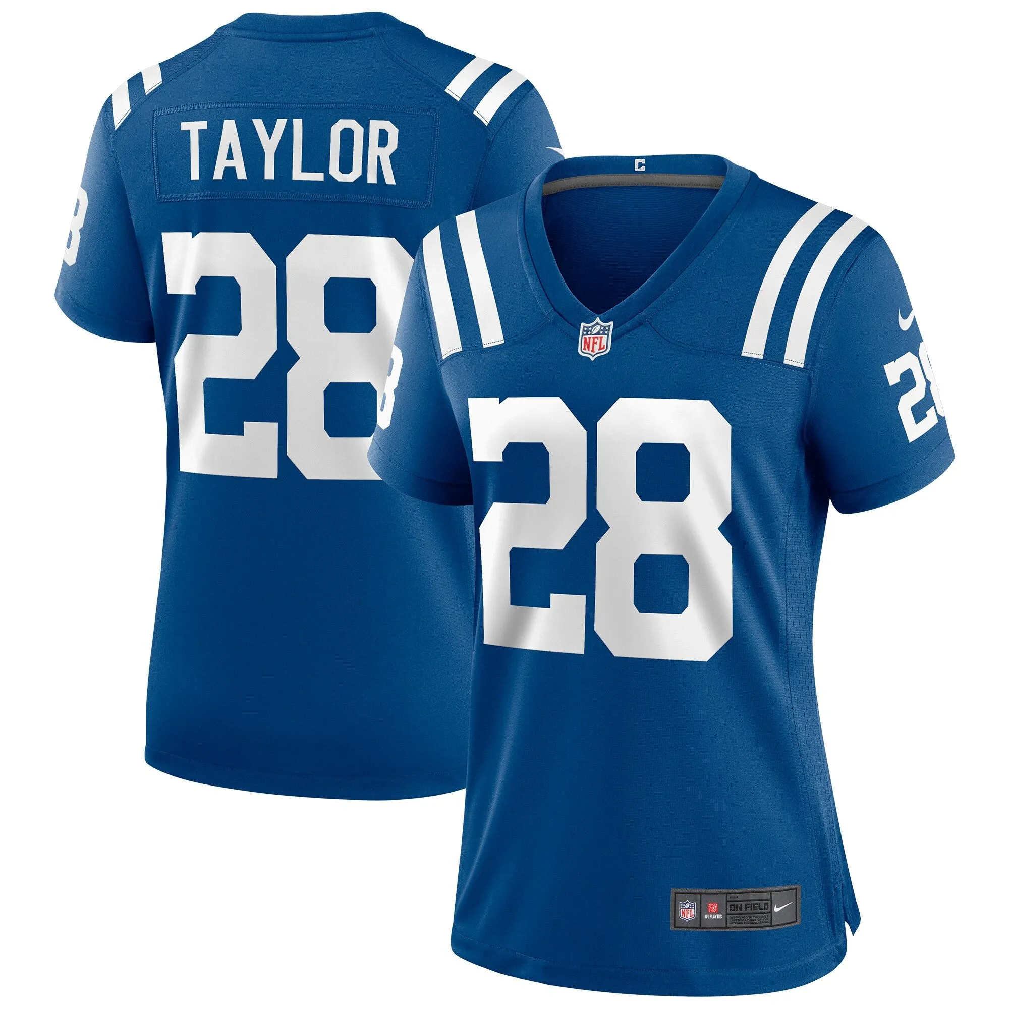 Jonathan Taylor Indianapolis Colts  Women's Game Jersey - Royal