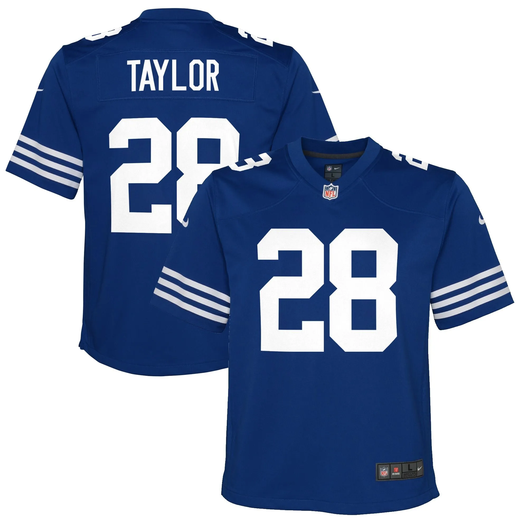 Jonathan Taylor Indianapolis Colts  Youth Game Jersey - Royal