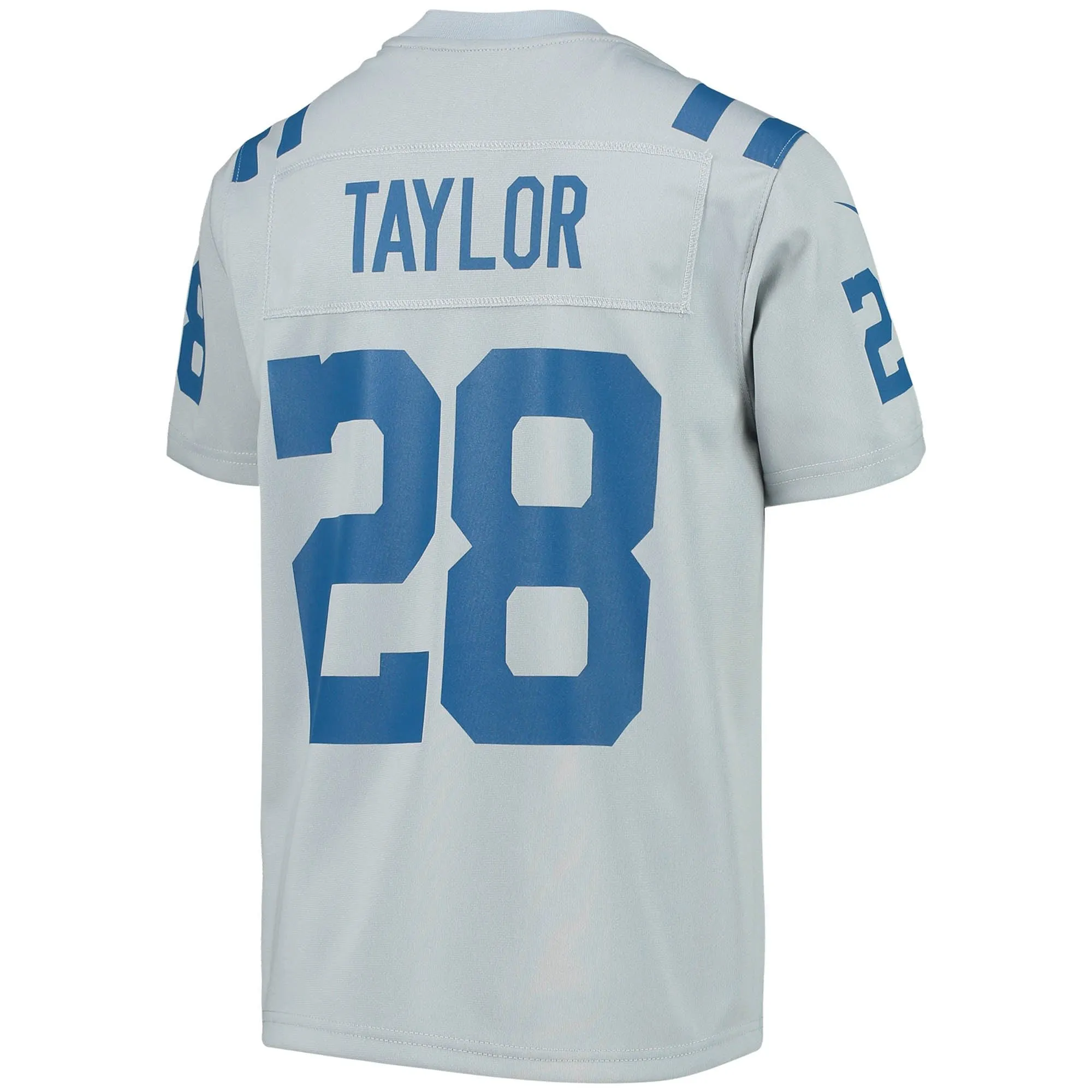 Jonathan Taylor Indianapolis Colts  Youth Inverted Team Game Jersey - Gray