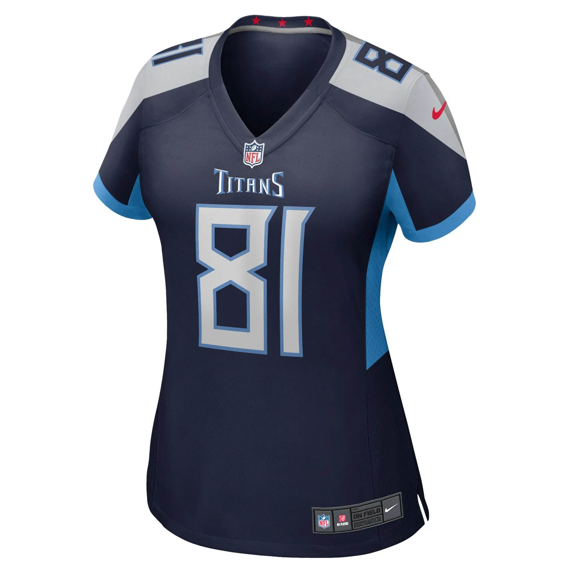 Jonnu Smith Tennessee Titans  Women's Game Jersey - Navy