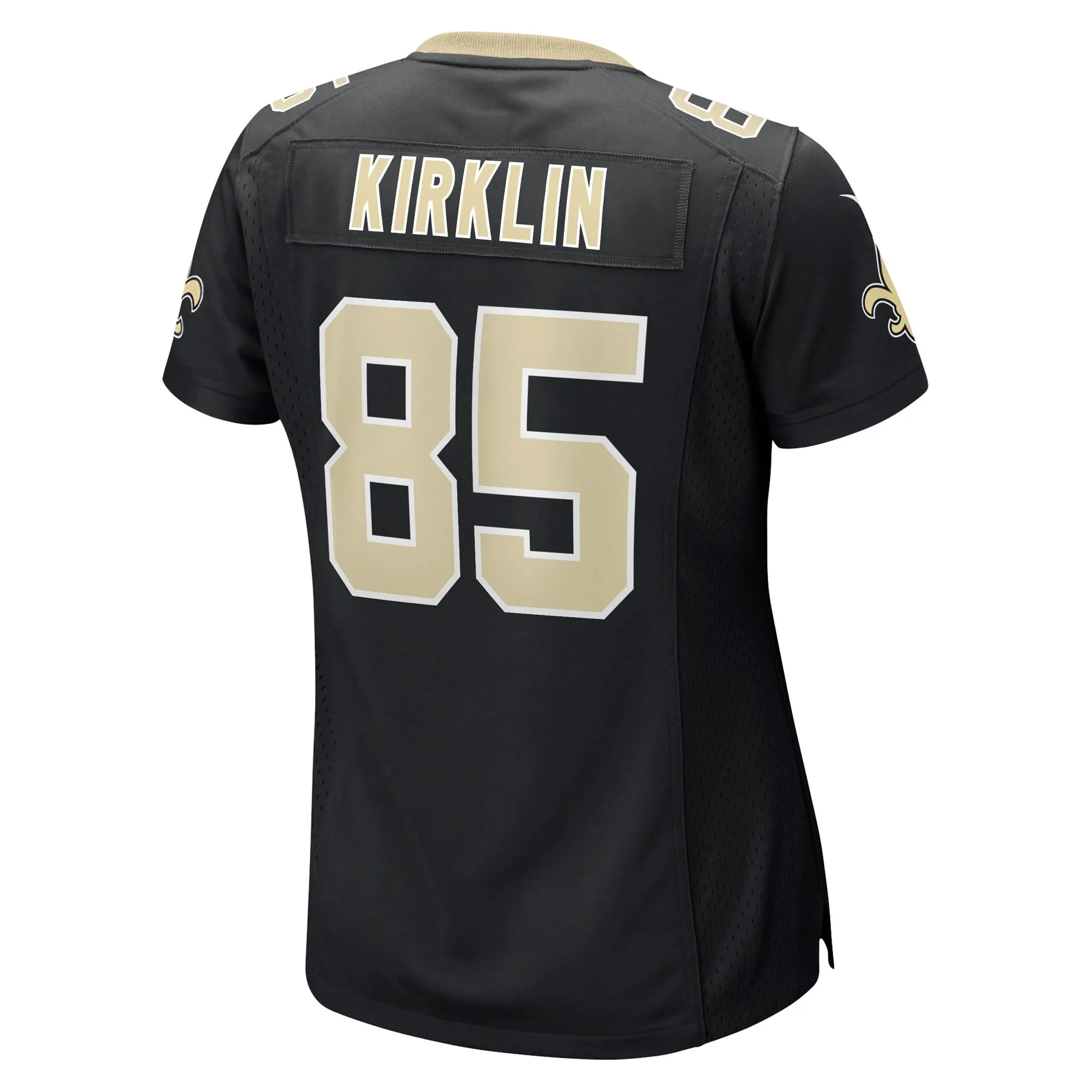 Jontre Kirklin New Orleans Saints  Women's Team Game Jersey -  Black