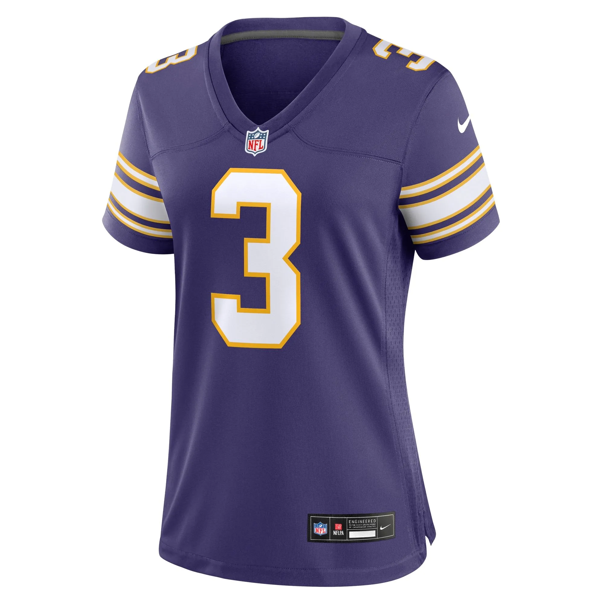 Jordan Addison Minnesota Vikings  Women's Classic Player Game Jersey - Purple