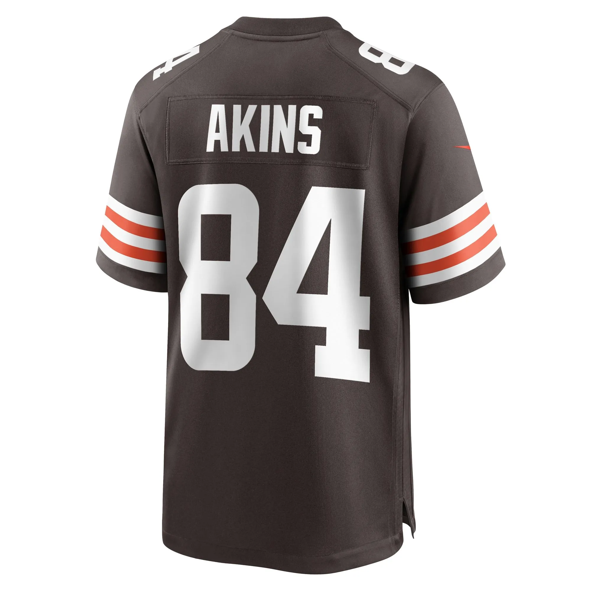 Jordan Akins Cleveland Browns  Game Player Jersey - Brown