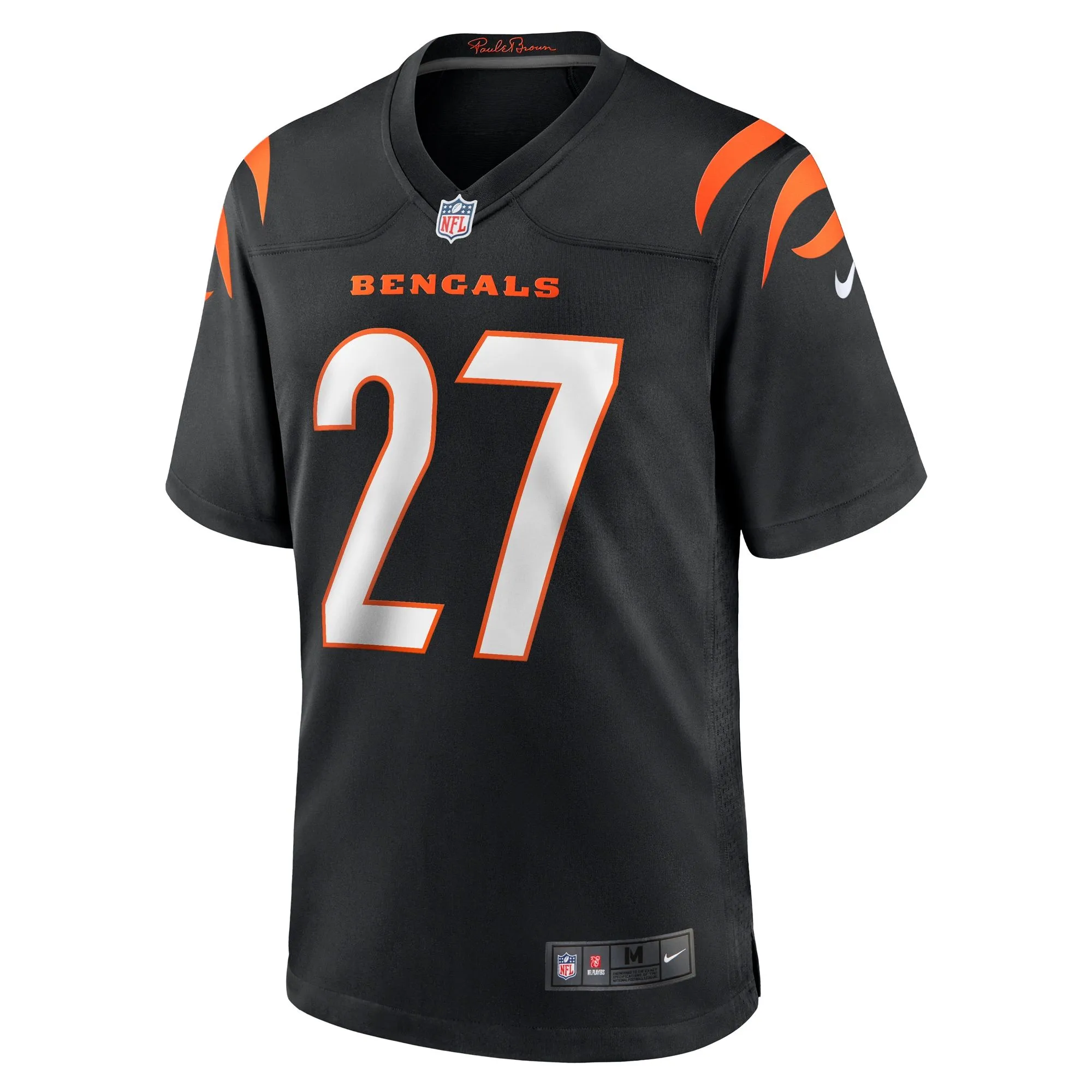 Jordan Battle Cincinnati Bengals  Team Game Jersey -  Black