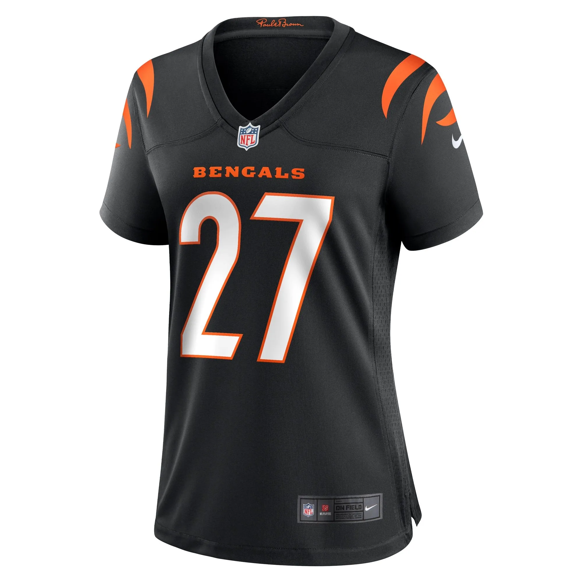 Jordan Battle Cincinnati Bengals  Women's Team Game Jersey -  Black