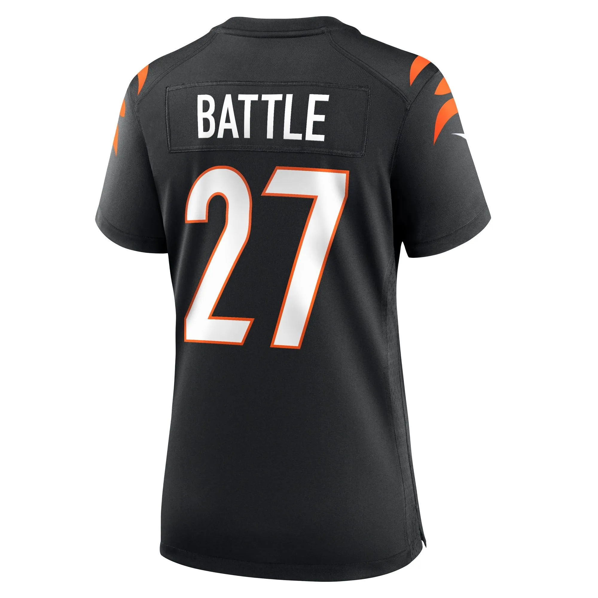 Jordan Battle Cincinnati Bengals  Women's Team Game Jersey -  Black