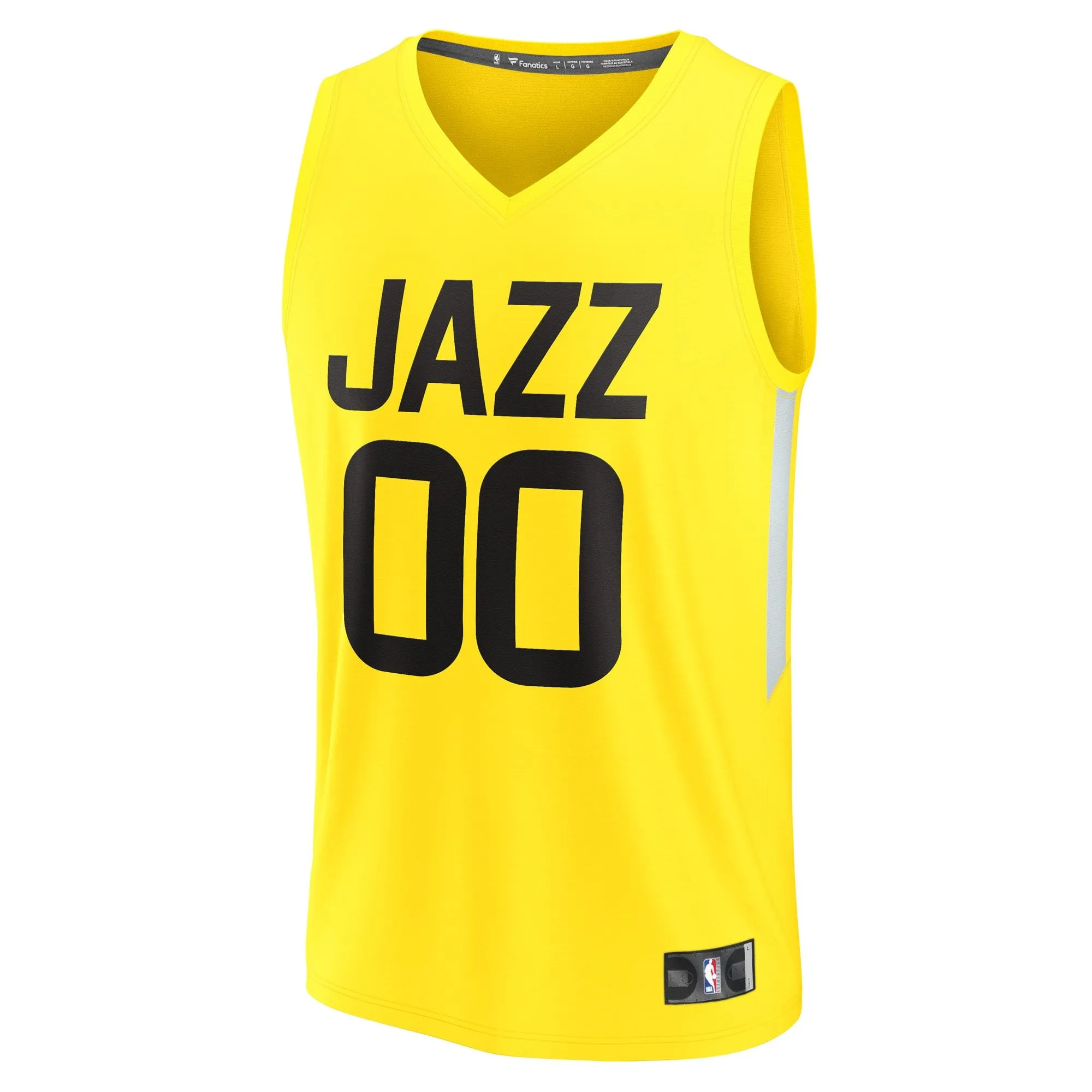 Jordan Clarkson Utah Jazz Fanatics Branded Fast Break Replica Jersey - Icon Edition - Yellow